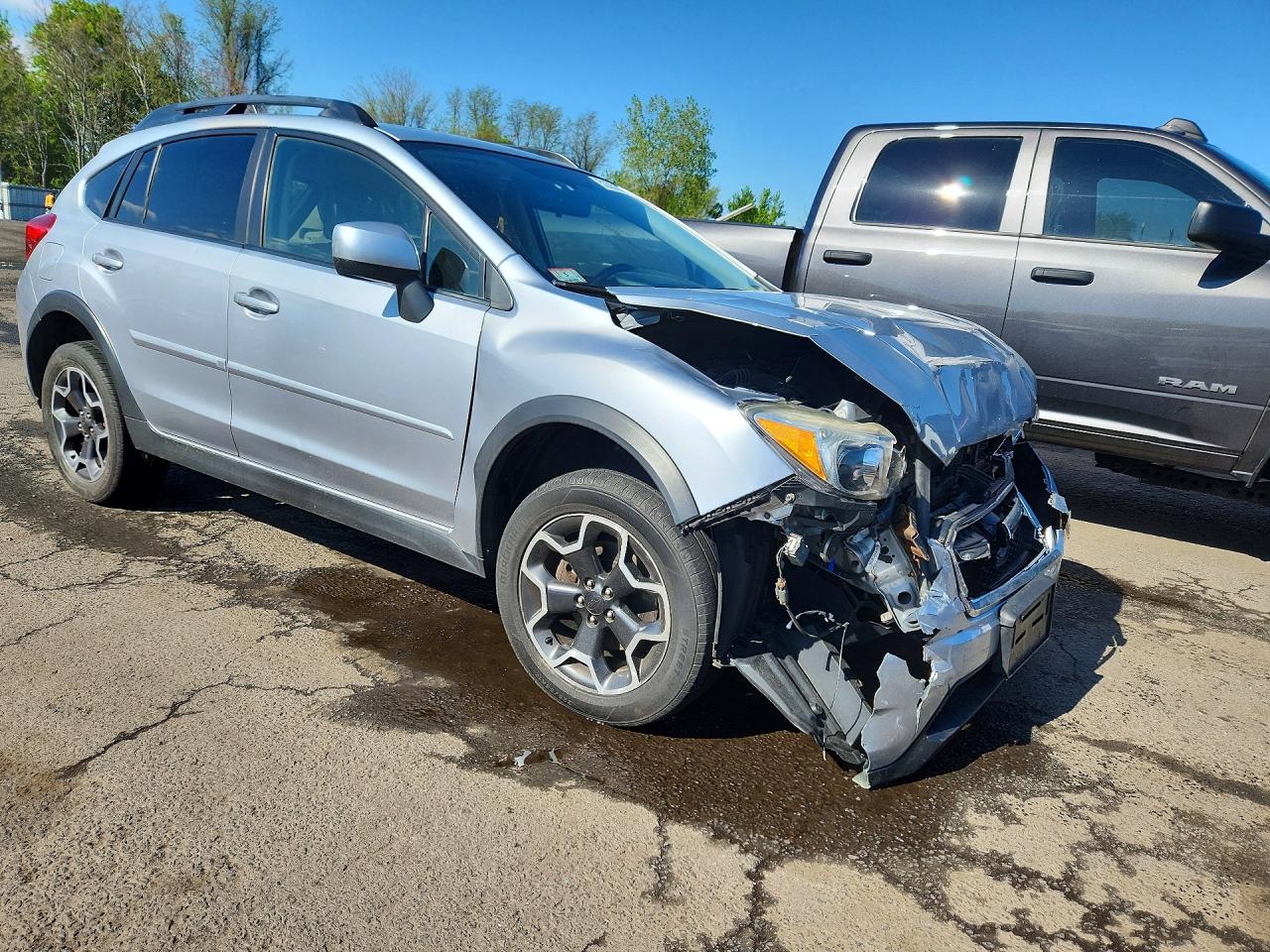 2013 Subaru Xv Crosstrek 2.0 Limited Gray vin: JF2GPAKC7D2851733