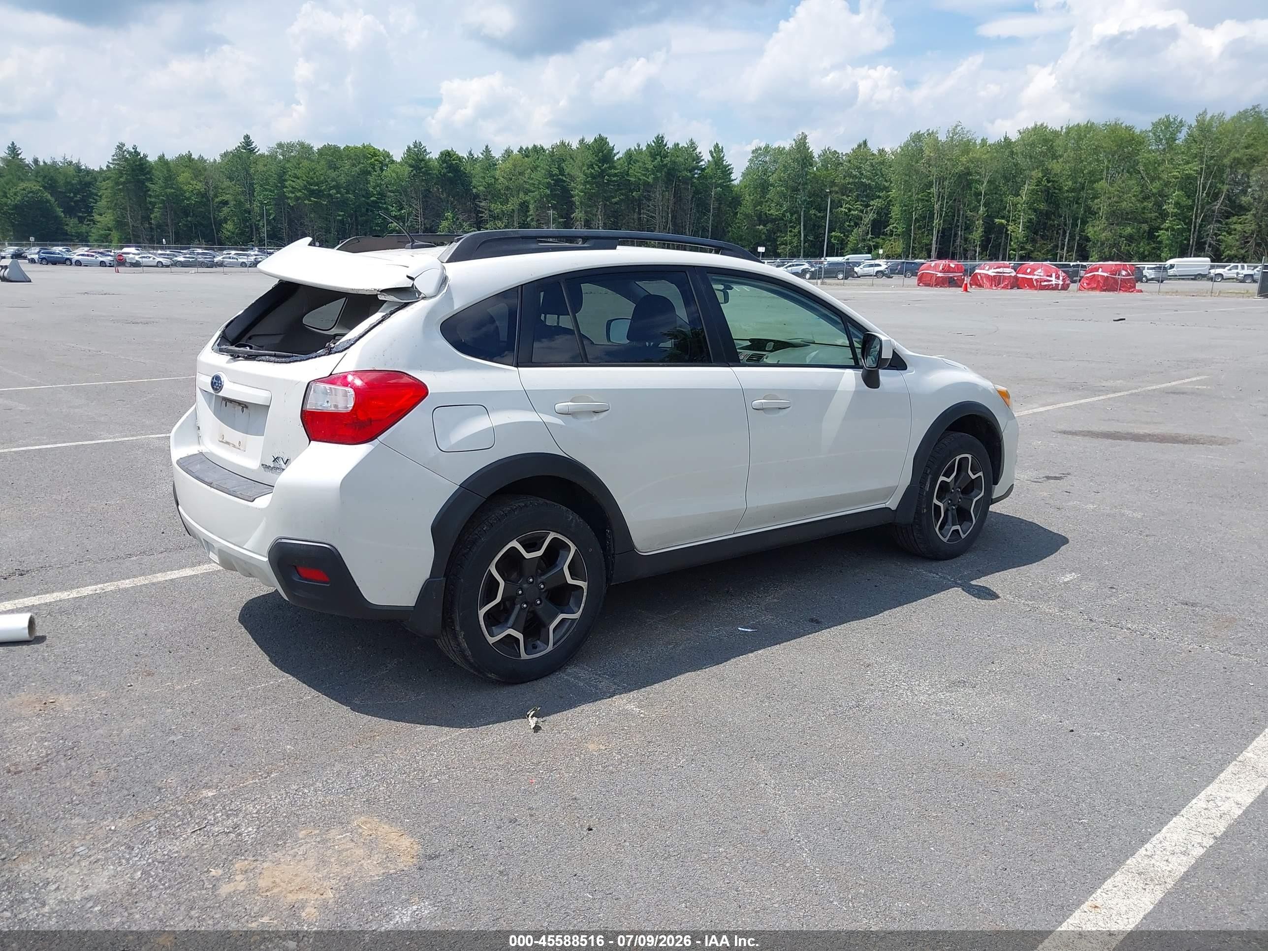 2013 Subaru Xv Crosstrek 2.0i Limited Белый vin: JF2GPAKC7D2861842