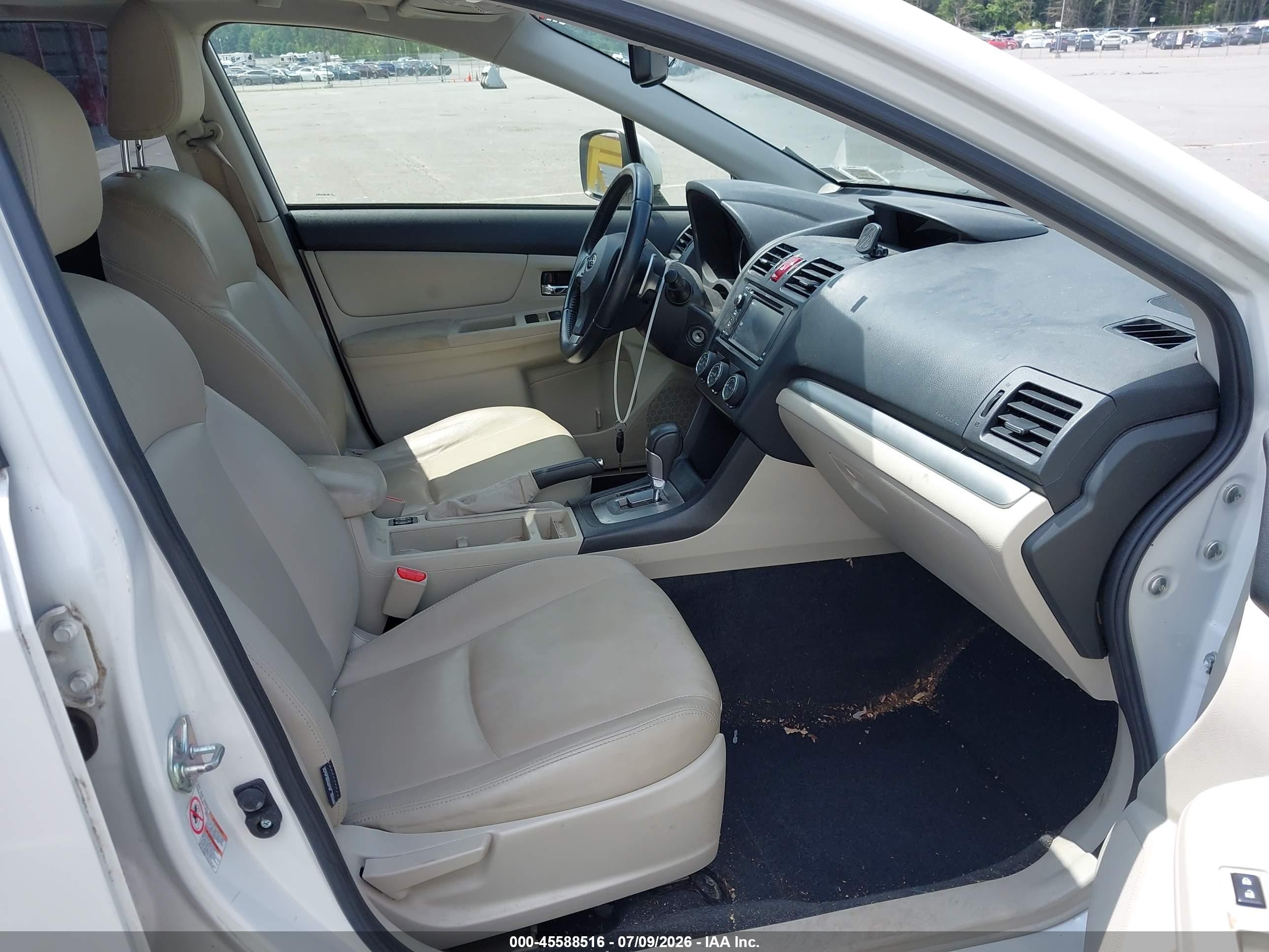 2013 Subaru Xv Crosstrek 2.0i Limited Белый vin: JF2GPAKC7D2861842