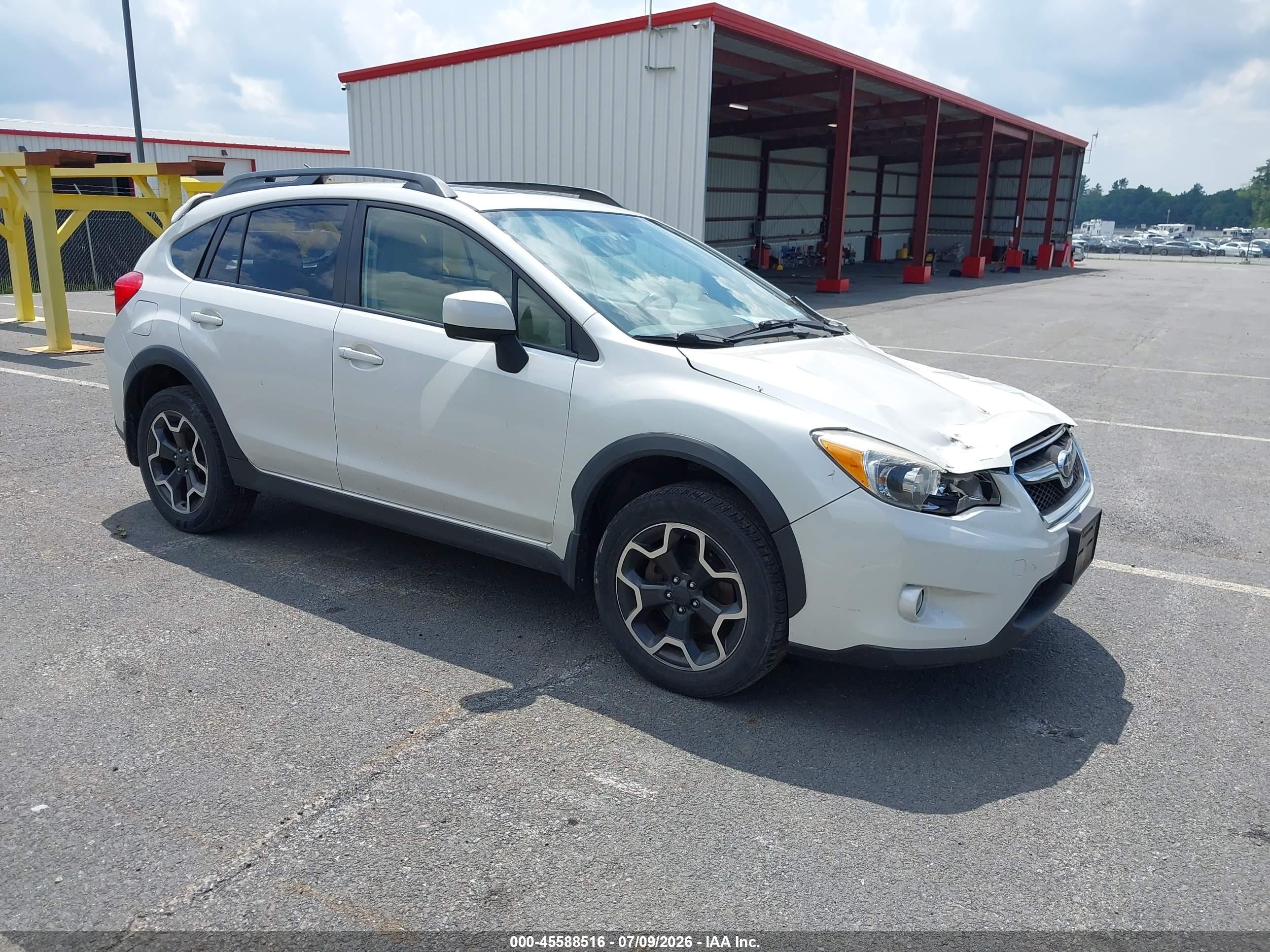 2013 Subaru Xv Crosstrek 2.0i Limited Белый vin: JF2GPAKC7D2861842