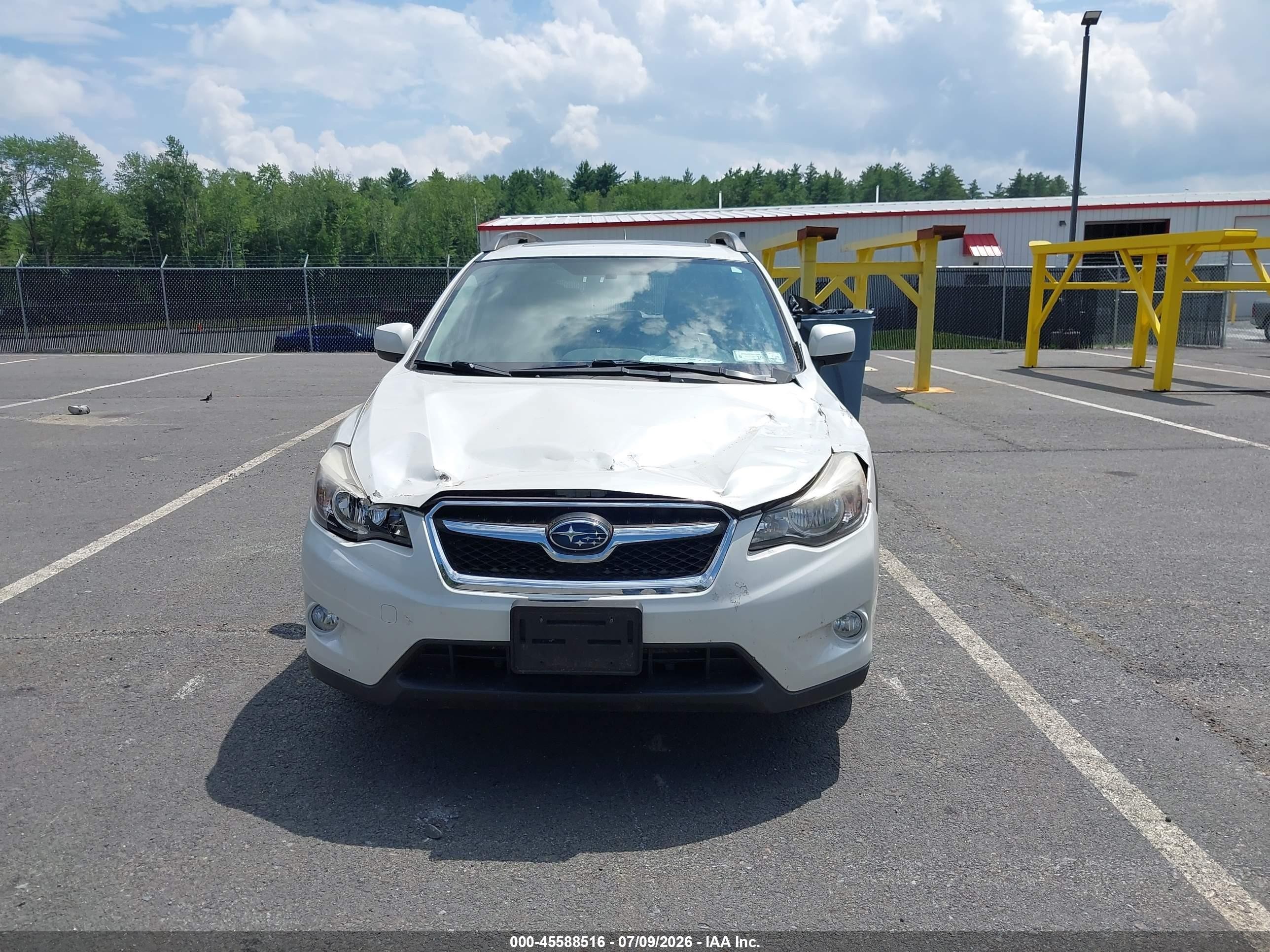 2013 Subaru Xv Crosstrek 2.0i Limited Белый vin: JF2GPAKC7D2861842