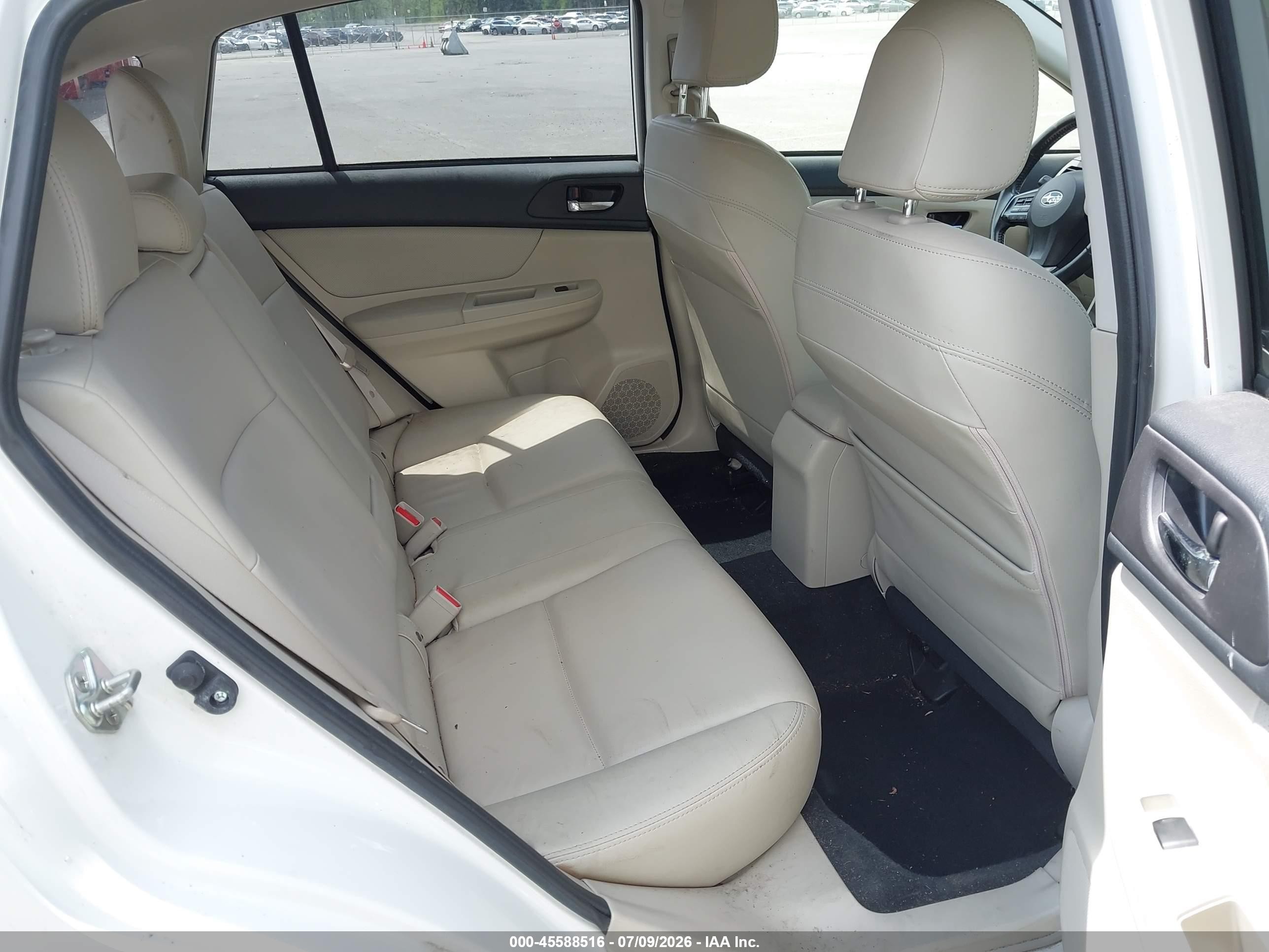 2013 Subaru Xv Crosstrek 2.0i Limited Белый vin: JF2GPAKC7D2861842