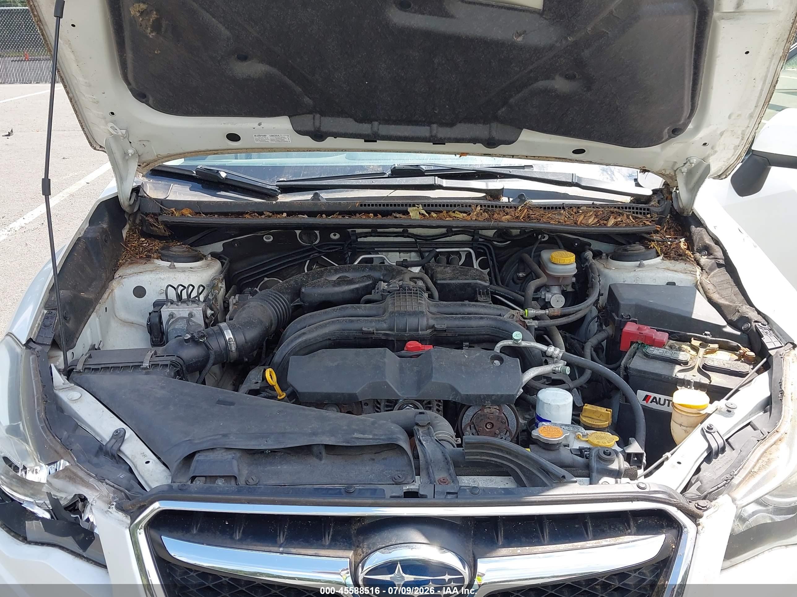 2013 Subaru Xv Crosstrek 2.0i Limited Белый vin: JF2GPAKC7D2861842