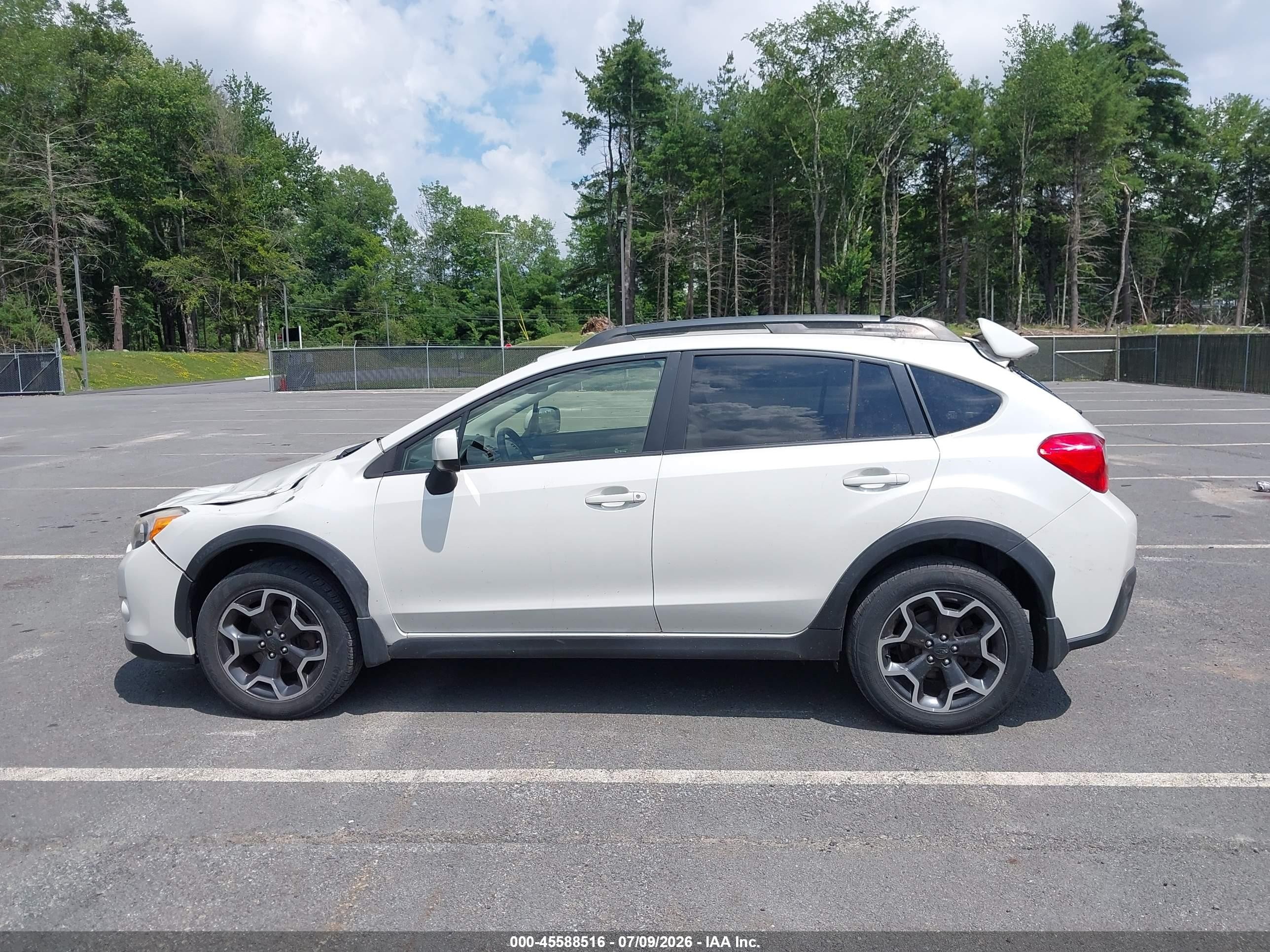 2013 Subaru Xv Crosstrek 2.0i Limited Белый vin: JF2GPAKC7D2861842
