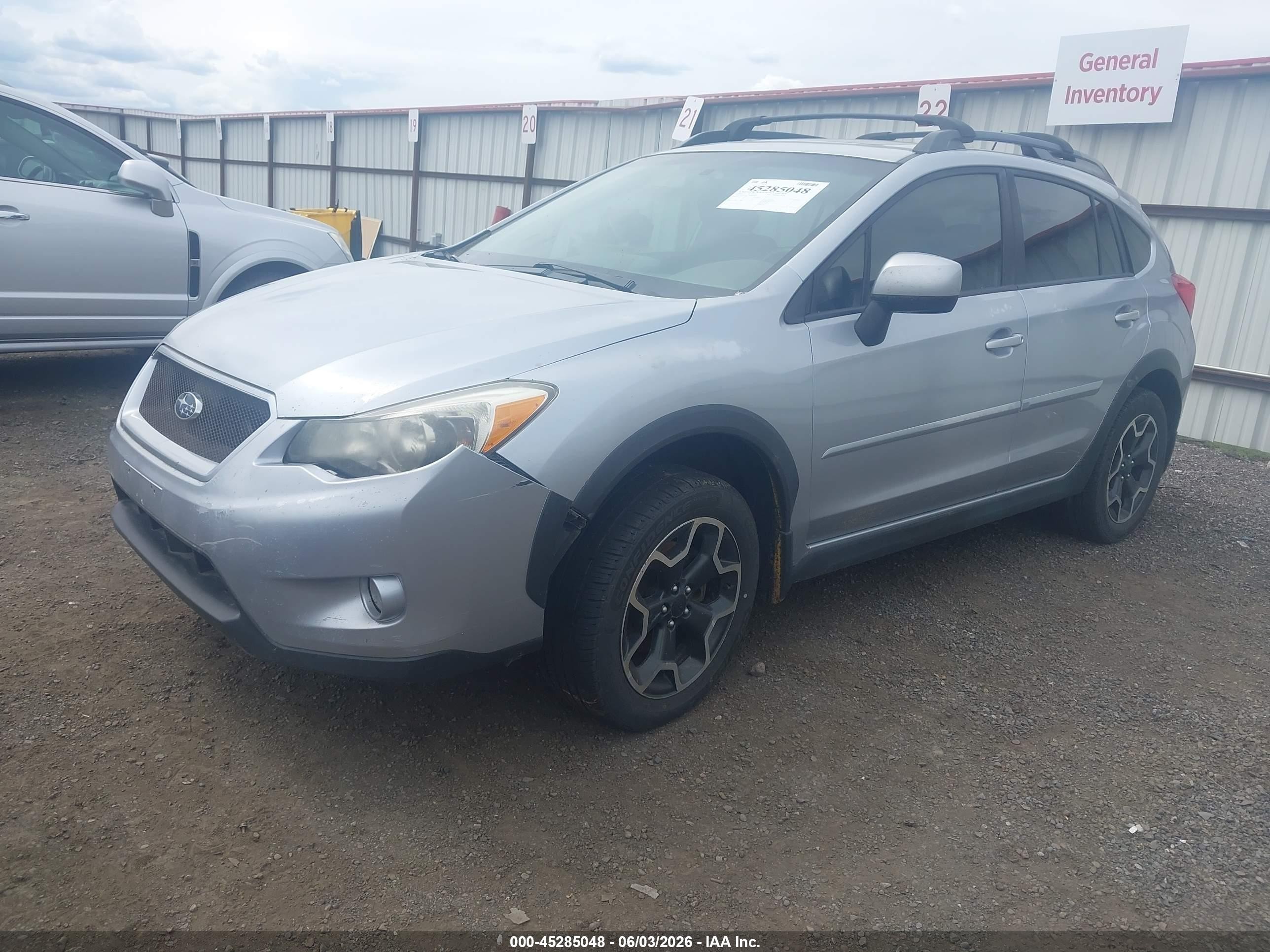 2013 Subaru Xv Crosstrek 2.0i Limited Silver vin: JF2GPAKC7D2886983