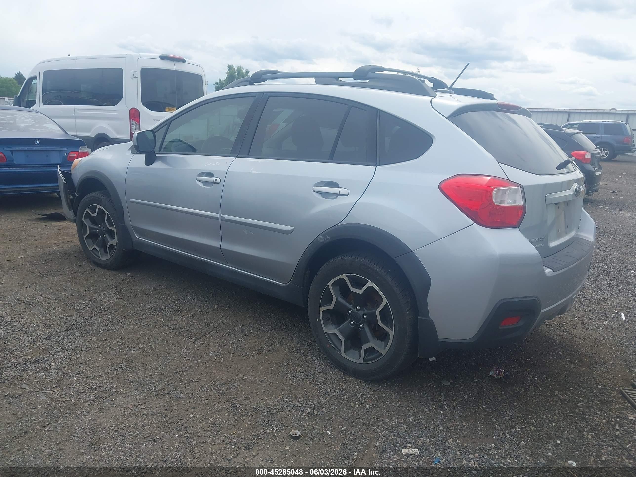 2013 Subaru Xv Crosstrek 2.0i Limited Silver vin: JF2GPAKC7D2886983