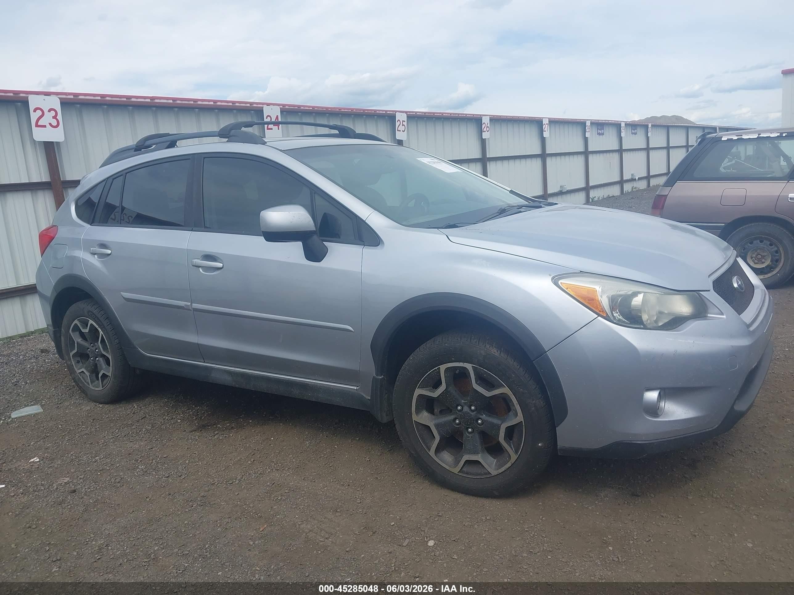 2013 Subaru Xv Crosstrek 2.0i Limited Silver vin: JF2GPAKC7D2886983