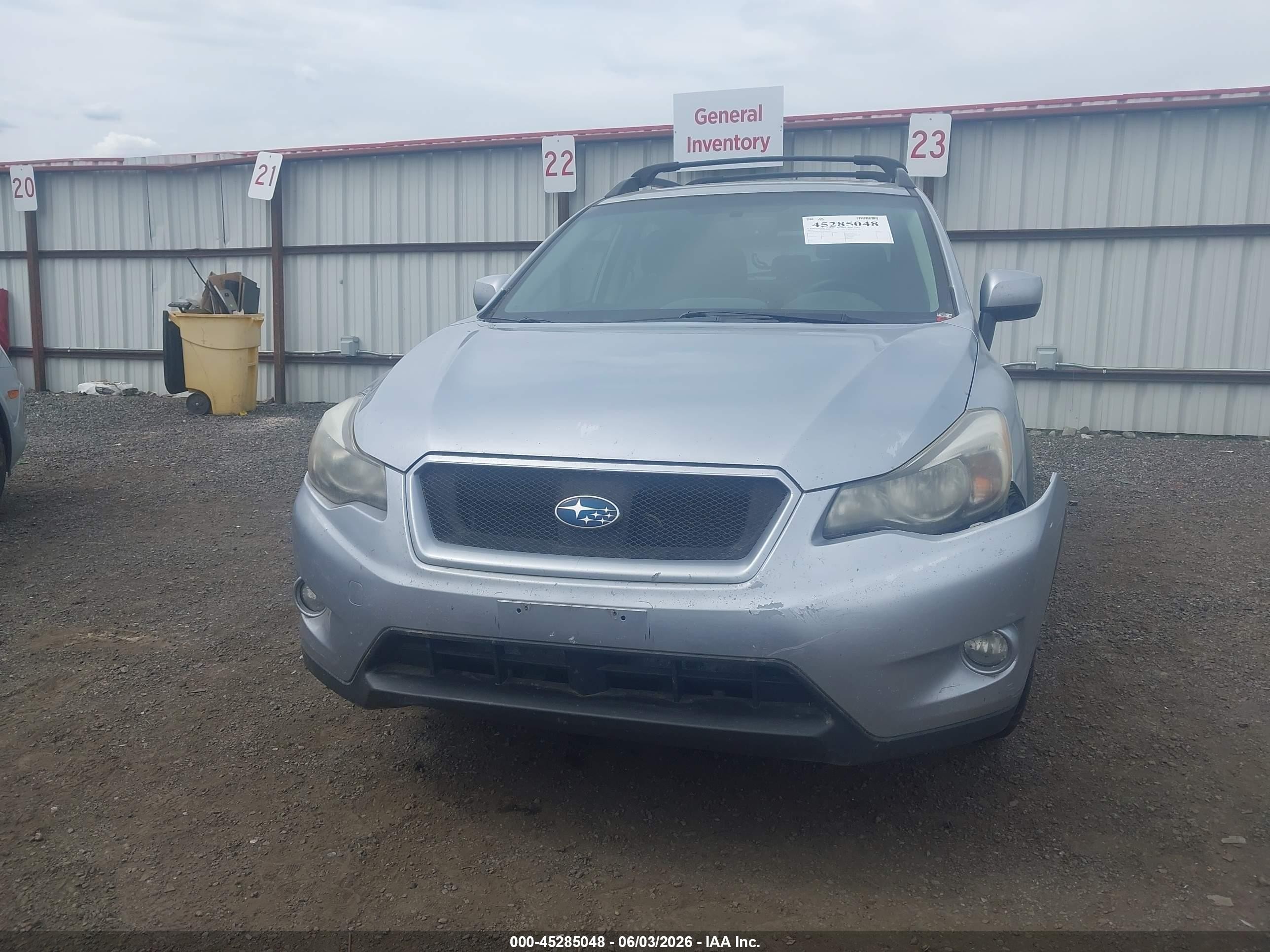 2013 Subaru Xv Crosstrek 2.0i Limited Silver vin: JF2GPAKC7D2886983