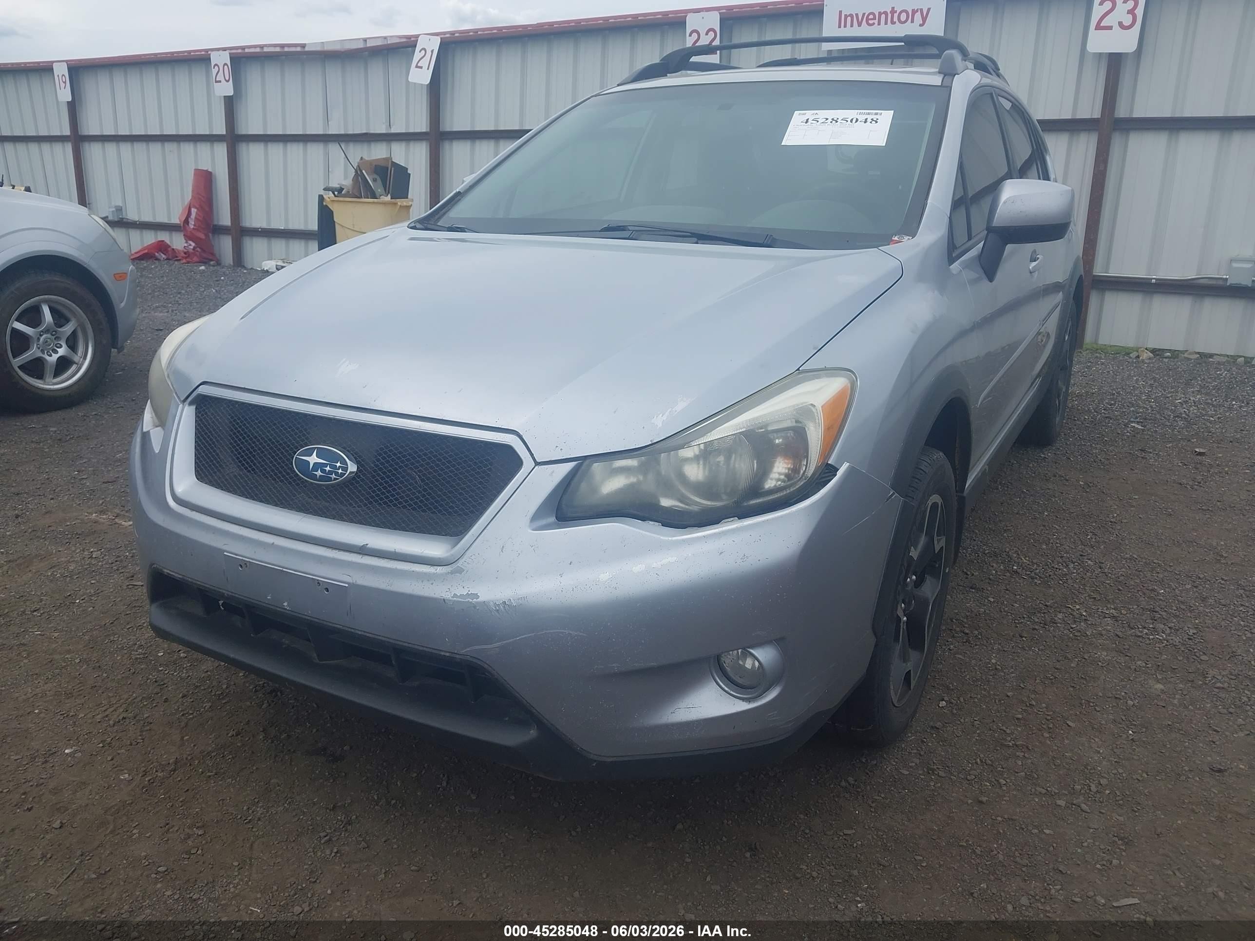 2013 Subaru Xv Crosstrek 2.0i Limited Silver vin: JF2GPAKC7D2886983