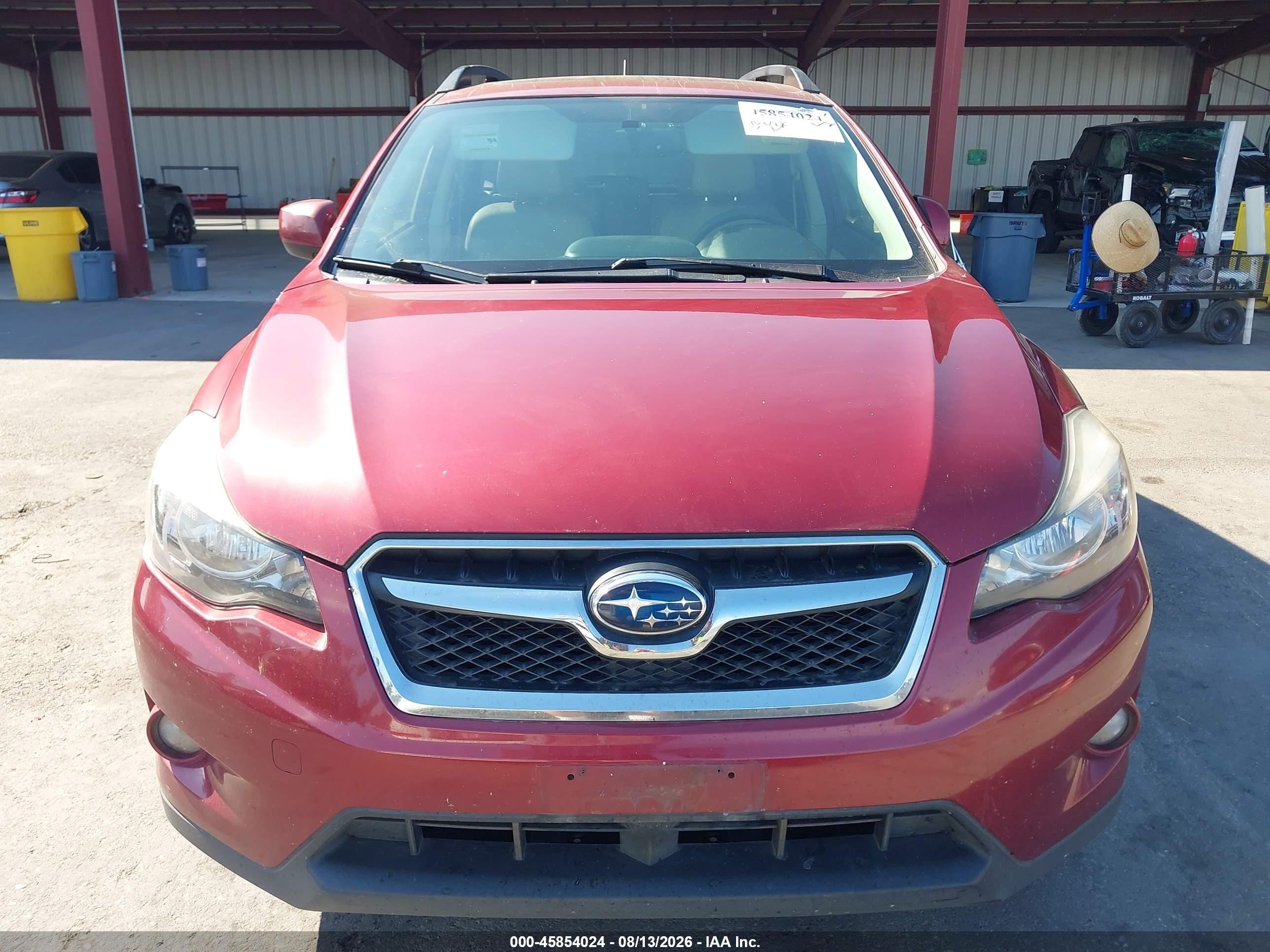 2014 Subaru Xv Crosstrek 2.0i Limited Red vin: JF2GPAKC7E8251521