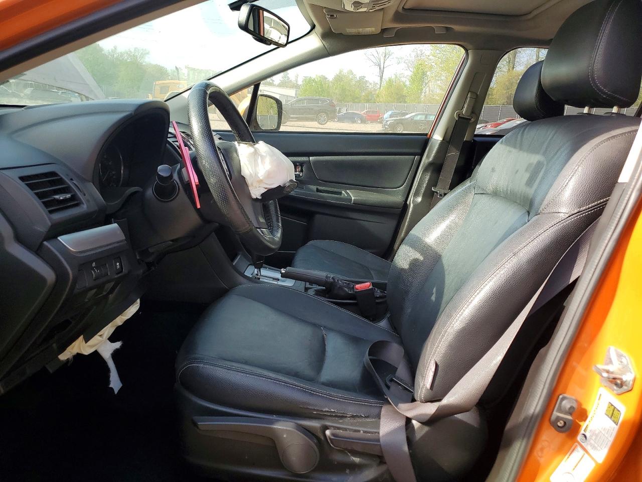 2014 Subaru Xv Crosstrek 2.0 Limited Orange vin: JF2GPAKC7E8285829