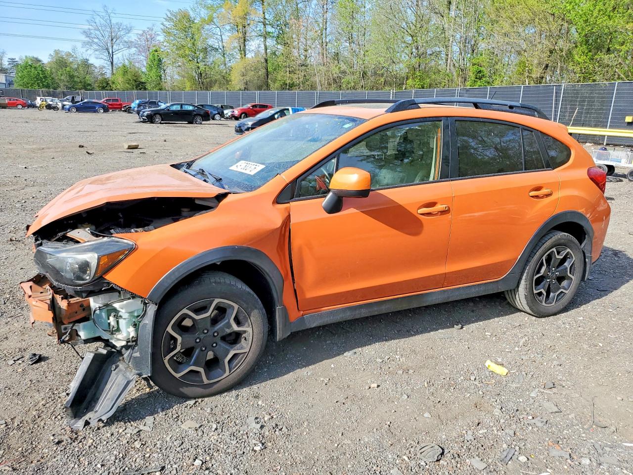 2014 Subaru Xv Crosstrek 2.0 Limited Orange vin: JF2GPAKC7E8285829