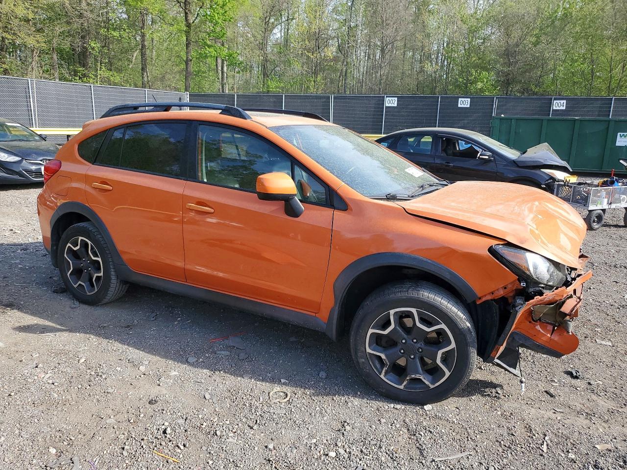 2014 Subaru Xv Crosstrek 2.0 Limited Orange vin: JF2GPAKC7E8285829