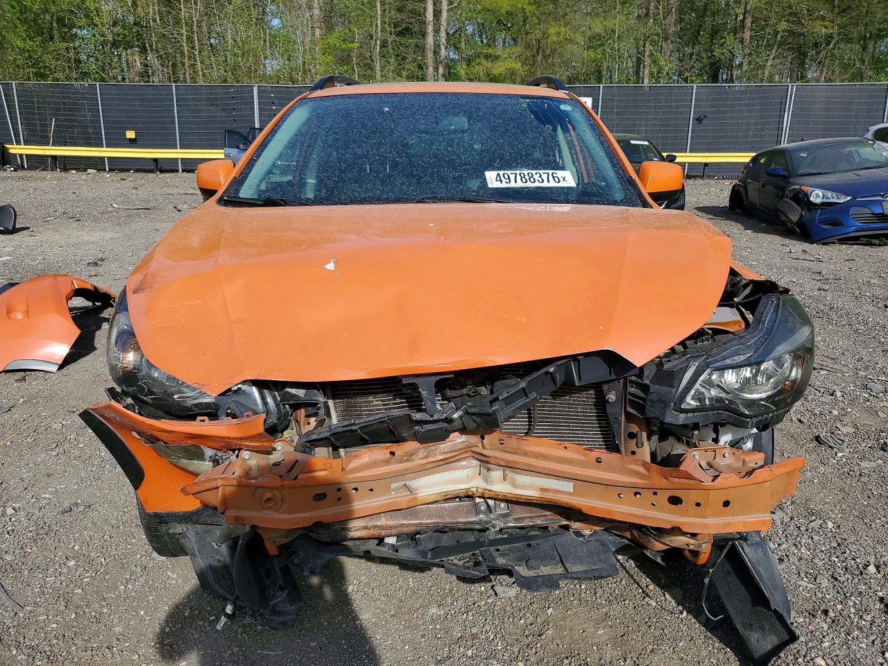 2014 Subaru Xv Crosstrek 2.0 Limited Orange vin: JF2GPAKC7E8285829