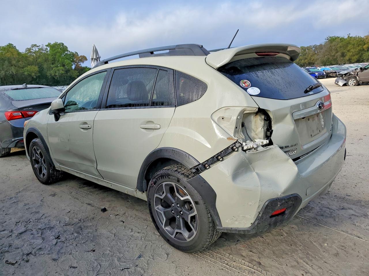 2014 Subaru Xv Crosstrek 2.0 Limited Green vin: JF2GPAKC7E8314004