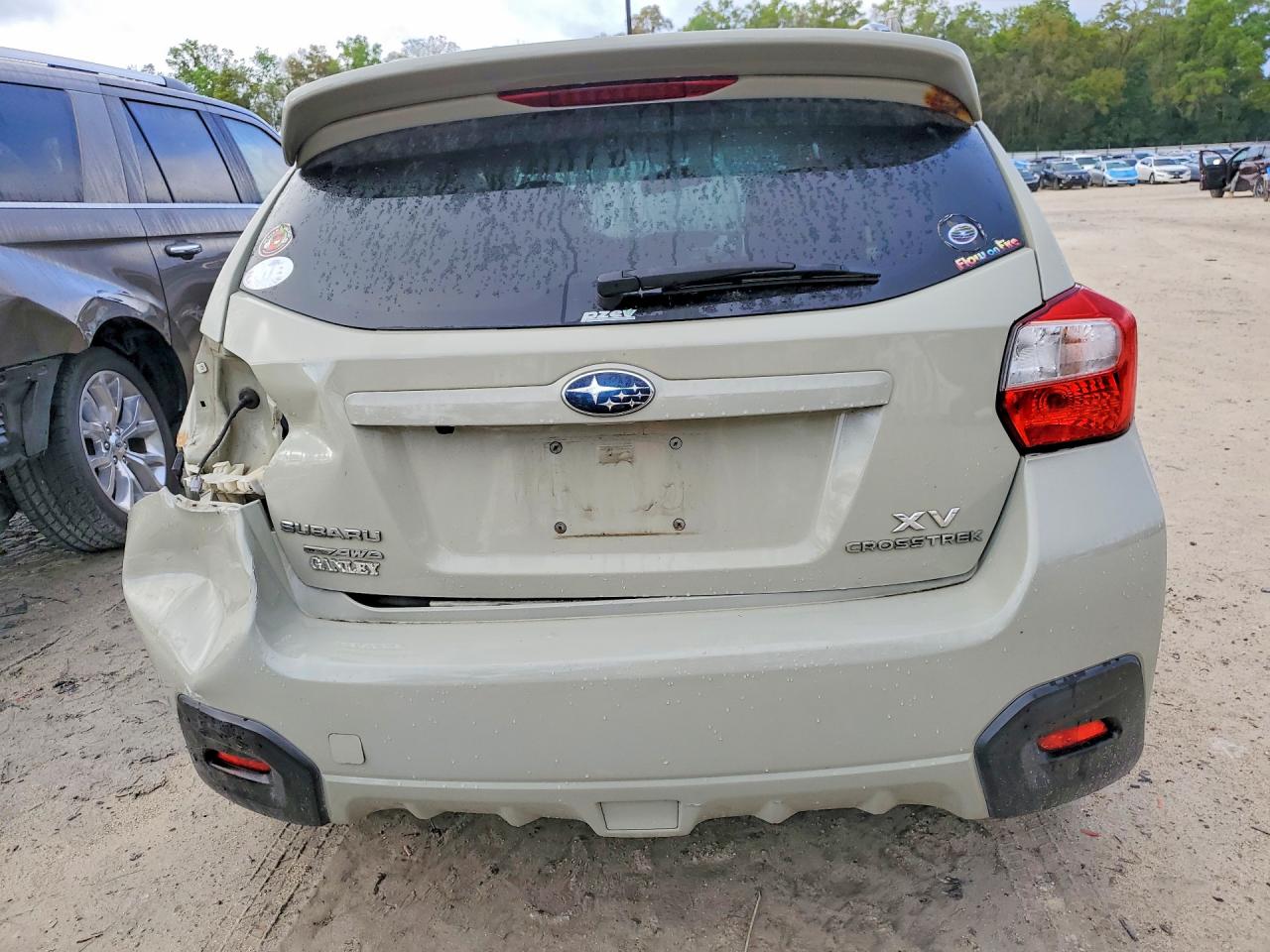 2014 Subaru Xv Crosstrek 2.0 Limited Green vin: JF2GPAKC7E8314004