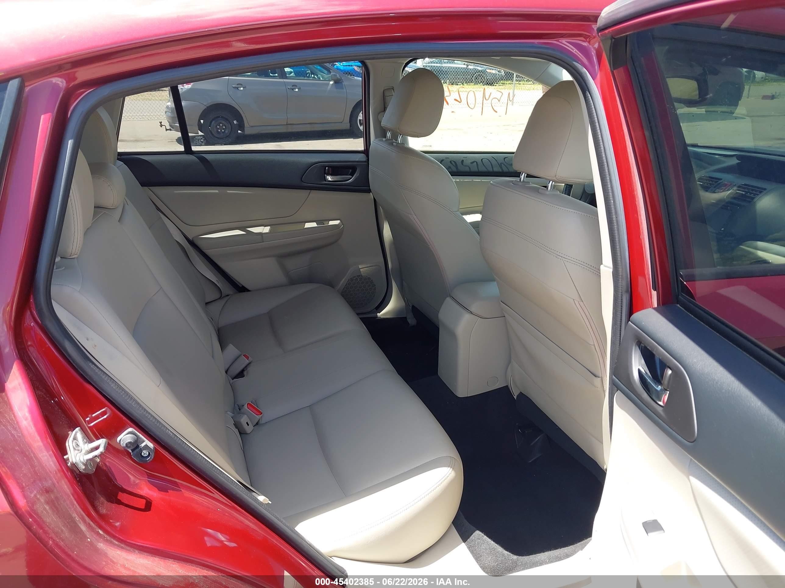 2014 Subaru Xv Crosstrek 2.0i Limited Красный vin: JF2GPAKC7E8337363