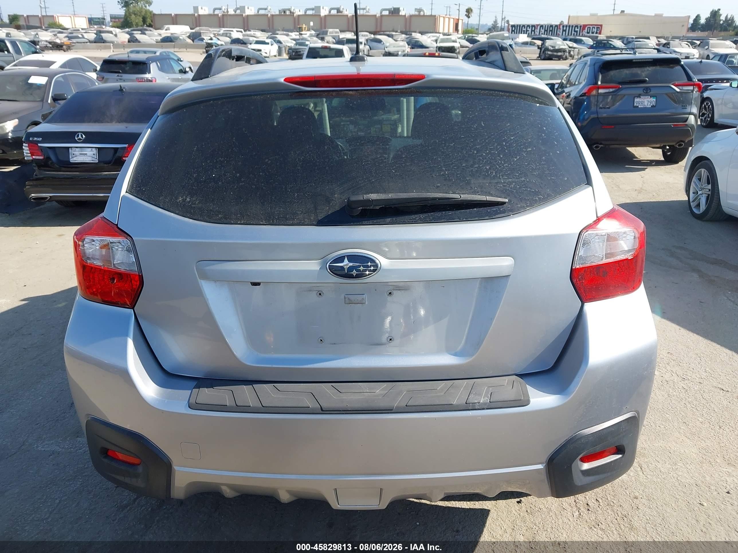 2014 Subaru Xv Crosstrek 2.0i Limited Silver vin: JF2GPAKC7E8345740