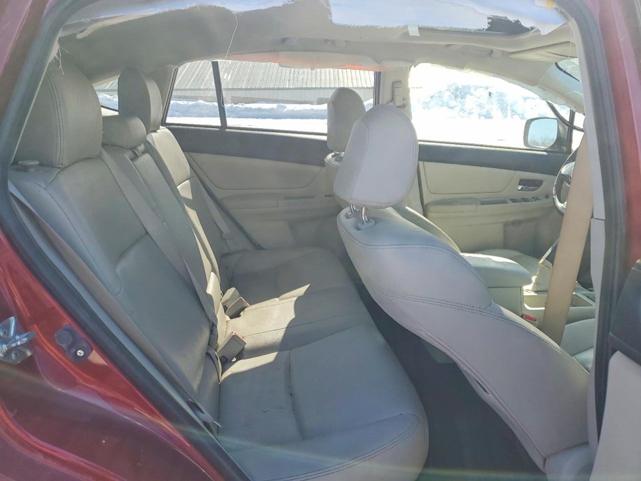 2014 Subaru Crosstrek Limited Red vin: JF2GPAKC7EH318912