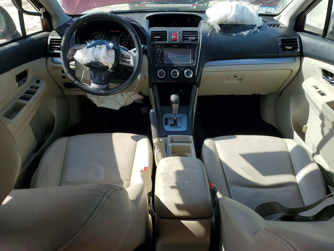 2014 Subaru Crosstrek Limited Red vin: JF2GPAKC7EH318912