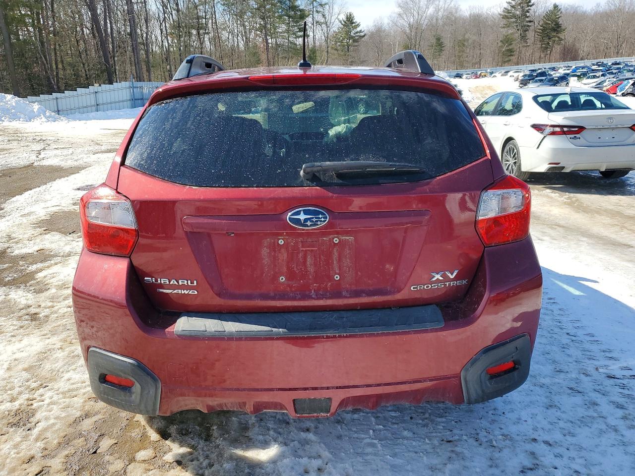 2014 Subaru Crosstrek Limited Red vin: JF2GPAKC7EH318912