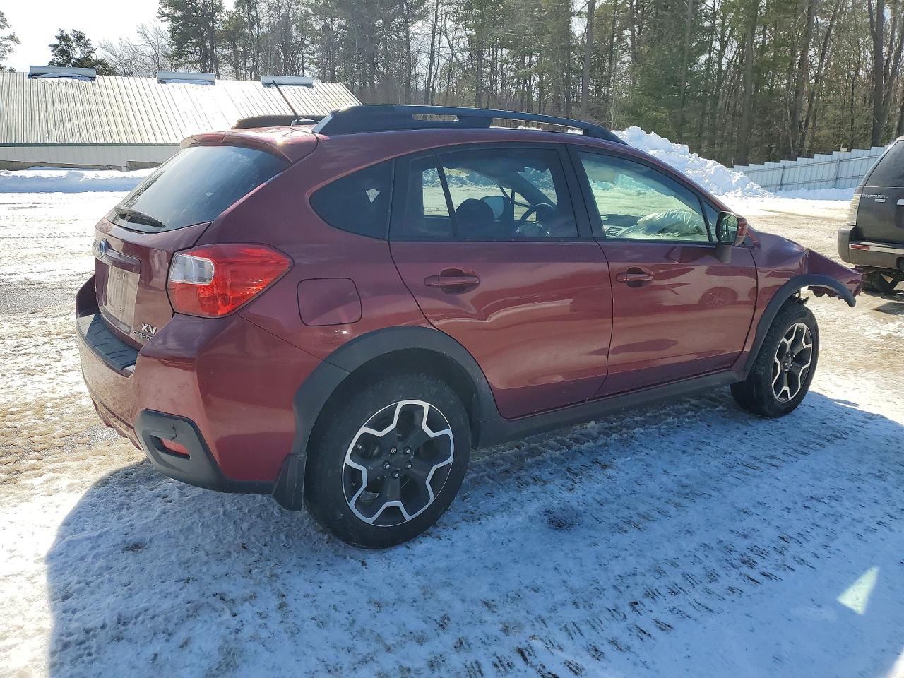 2014 Subaru Crosstrek Limited Red vin: JF2GPAKC7EH318912