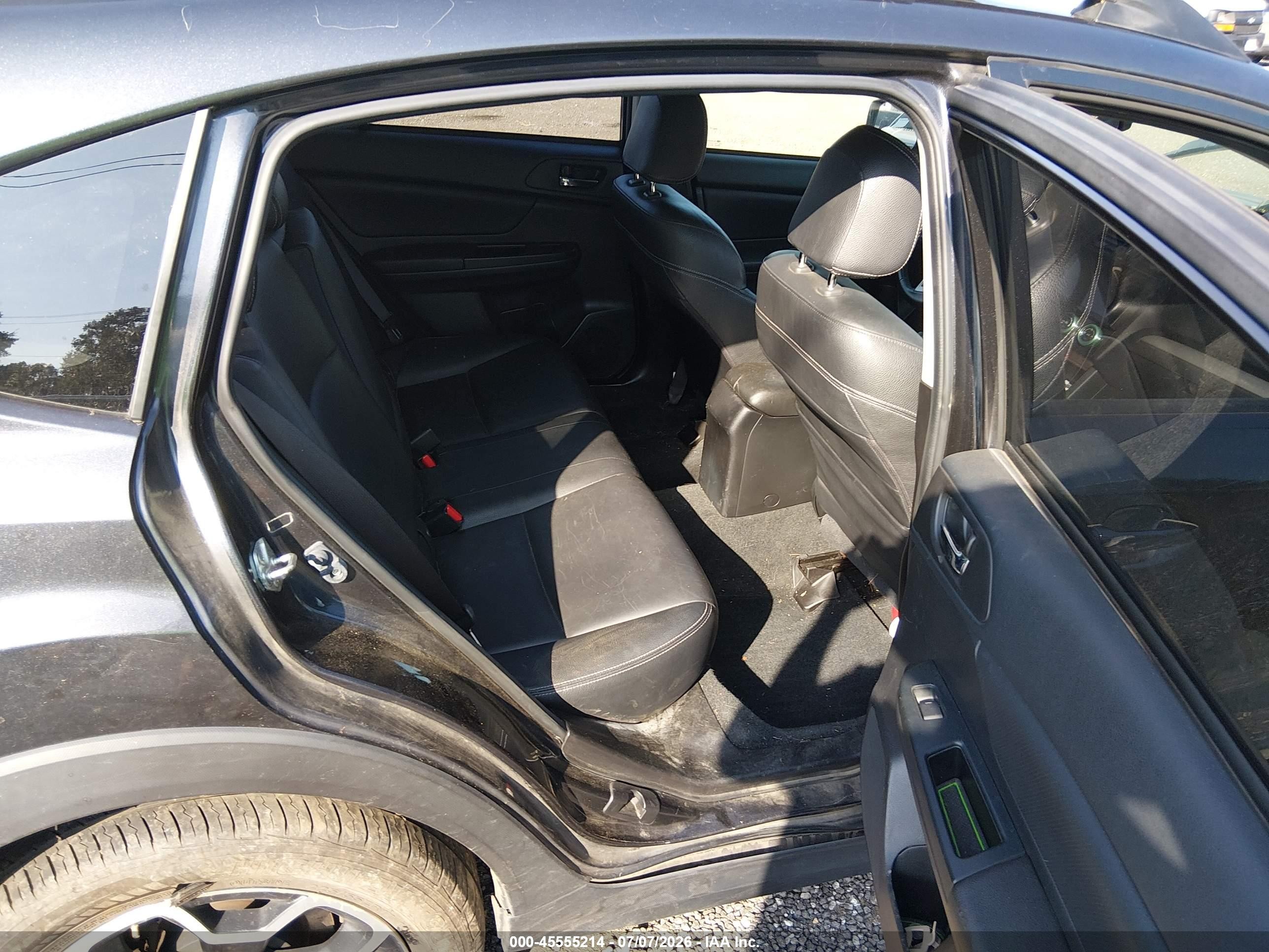 2014 Subaru Xv Crosstrek 2.0i Limited Dark Blue vin: JF2GPAKC7EH342384