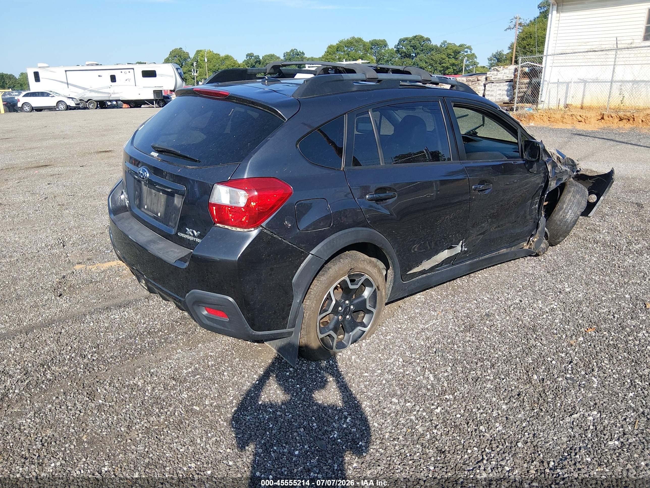 2014 Subaru Xv Crosstrek 2.0i Limited Dark Blue vin: JF2GPAKC7EH342384