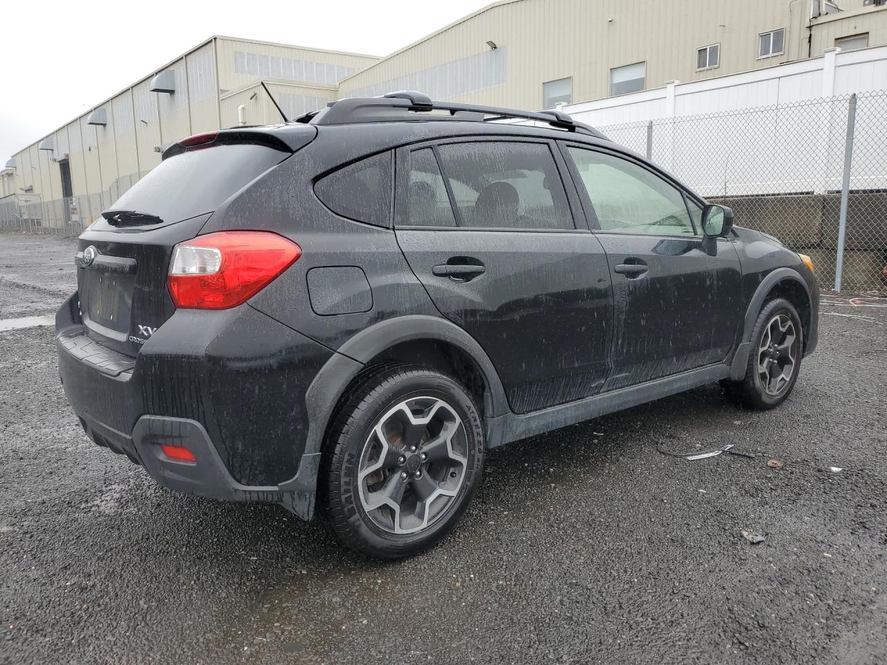 2014 Subaru Xv Crosstrek 2.0 Limited Black vin: JF2GPAKC7EH346998 Damage: Right Rear Door, Dent(S) W/ Paint Dmg, 3 To 4 Inches