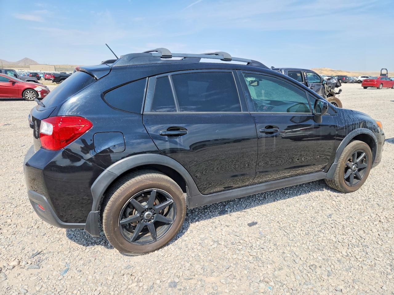 2014 Subaru Xv Crosstrek 2.0 Limited Black vin: JF2GPAKC8E8207883