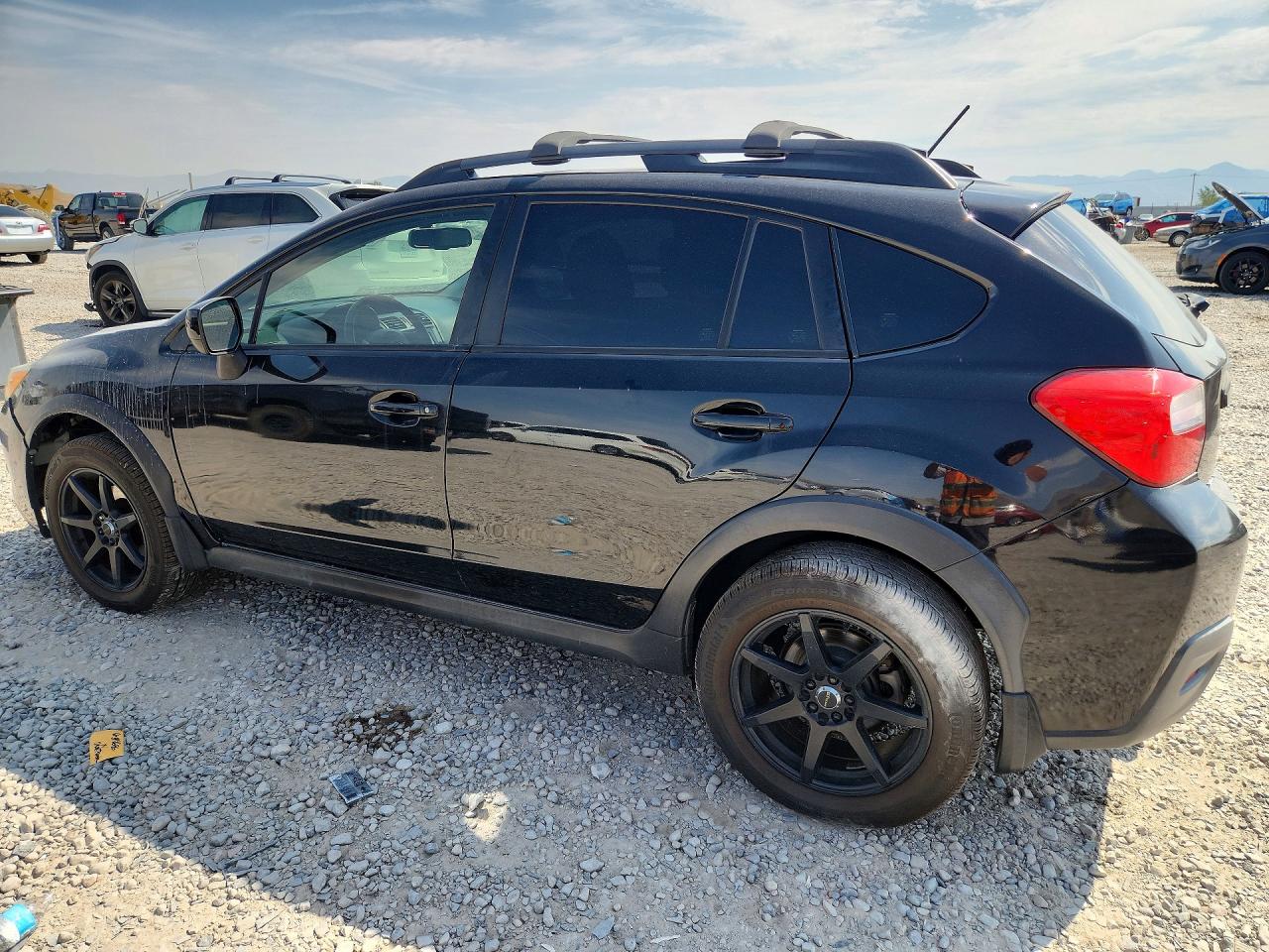 2014 Subaru Xv Crosstrek 2.0 Limited Black vin: JF2GPAKC8E8207883