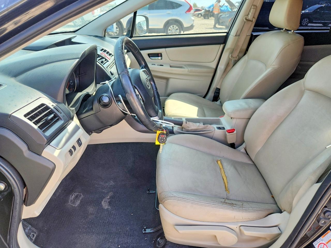 2014 Subaru Xv Crosstrek 2.0 Limited Black vin: JF2GPAKC8E8207883