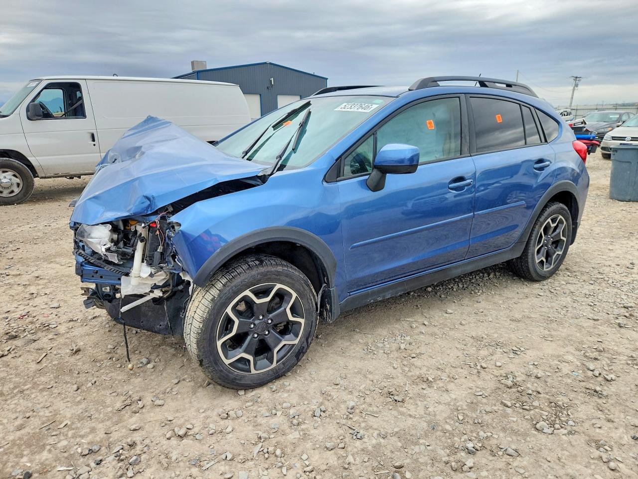 2014 Subaru Xv Crosstrek 2.0 Limited Синий vin: JF2GPAKC8E8213649