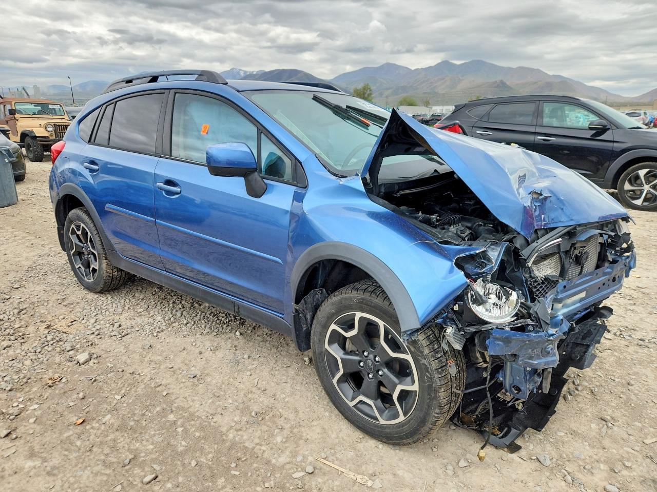 2014 Subaru Xv Crosstrek 2.0 Limited Blue vin: JF2GPAKC8E8213649