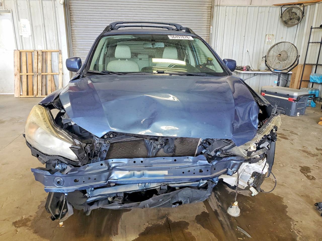 2014 Subaru Xv Crosstrek 2.0 Limited Blue vin: JF2GPAKC8E8296757