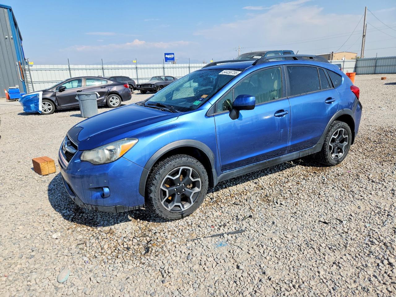 2014 Subaru Xv Crosstrek 2.0 Limited Blue vin: JF2GPAKC8EH348162