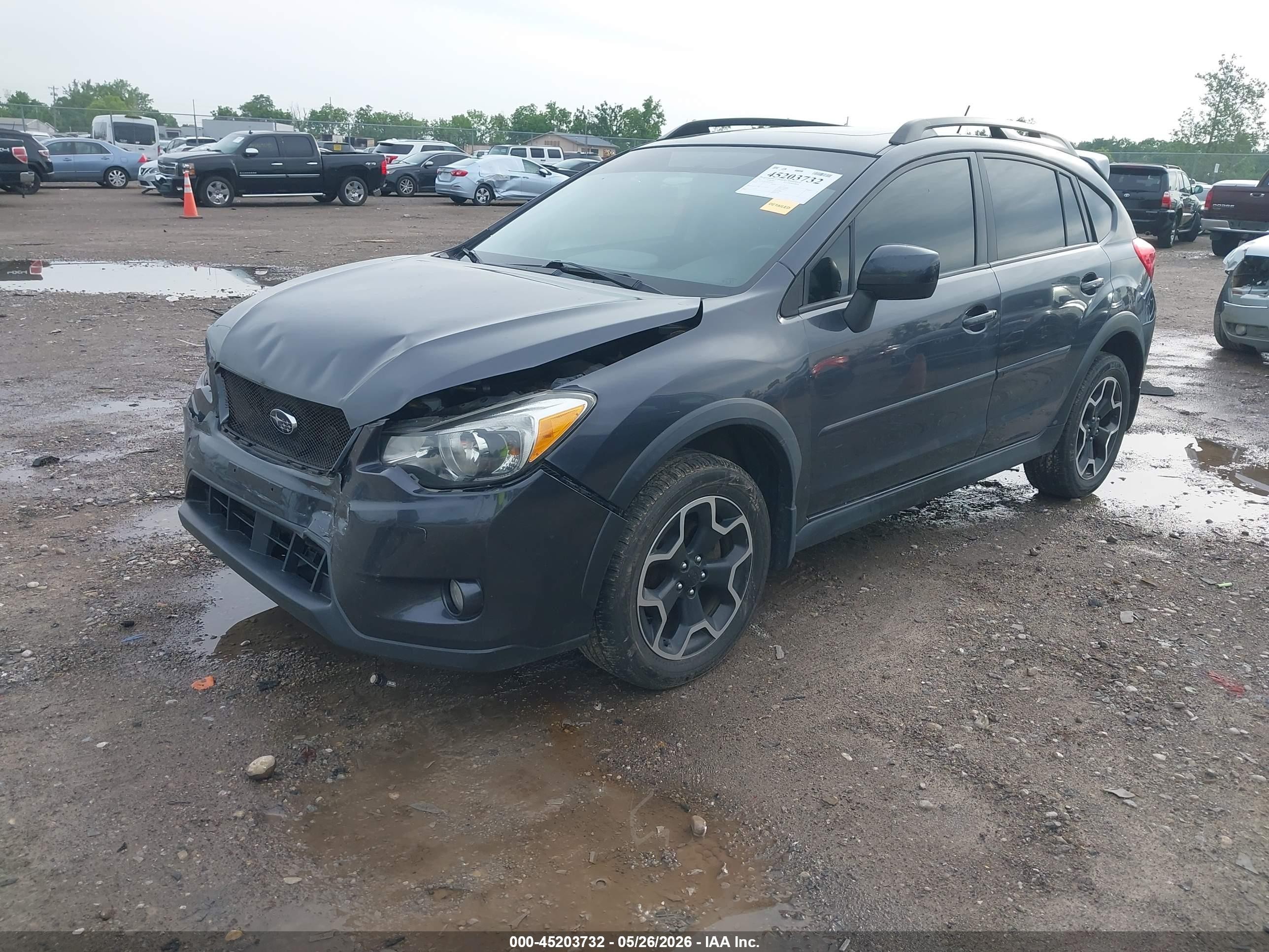 2013 Subaru Xv Crosstrek 2.0i Limited Black vin: JF2GPAKC9D2870395