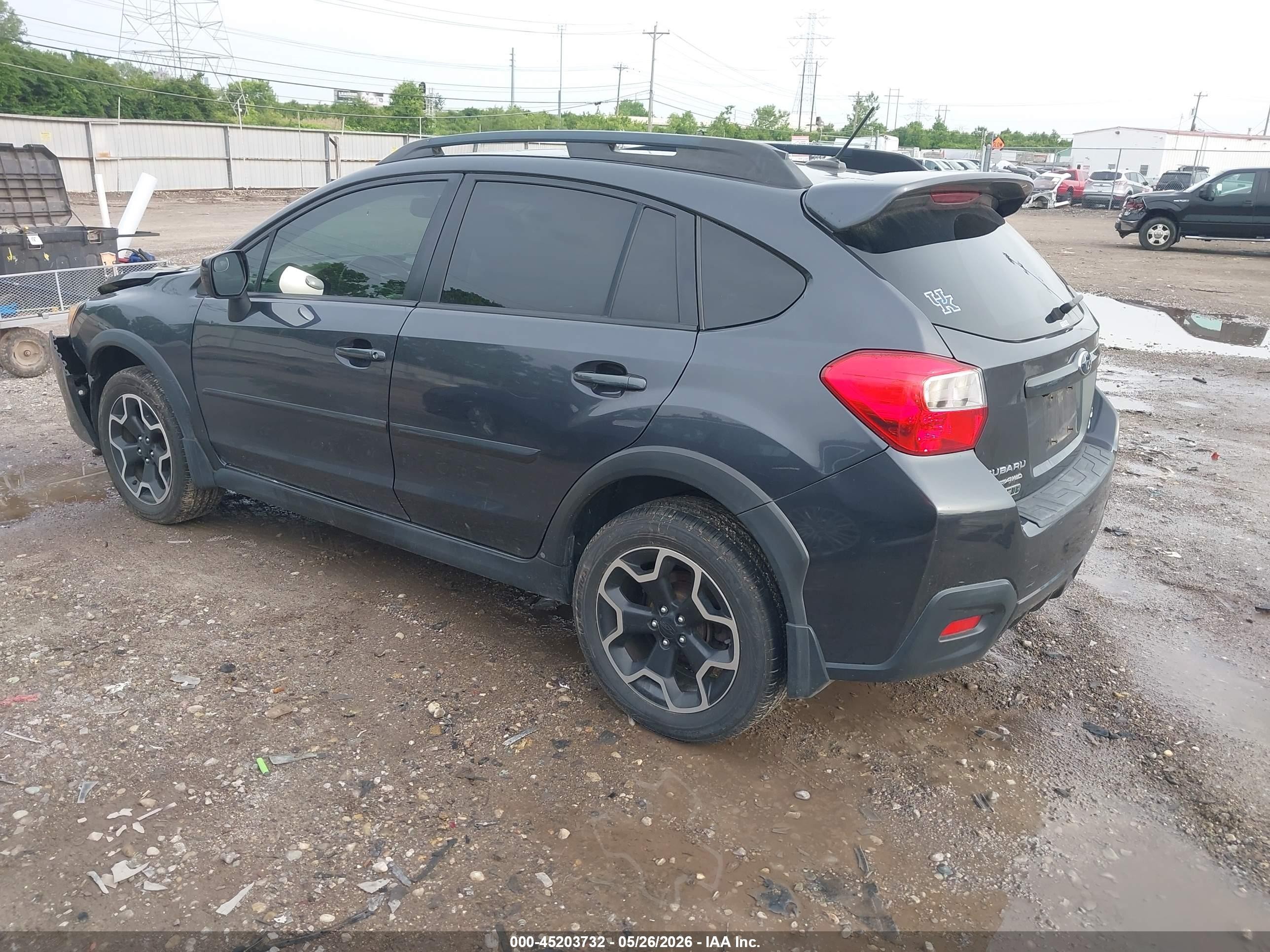 2013 Subaru Xv Crosstrek 2.0i Limited Black vin: JF2GPAKC9D2870395