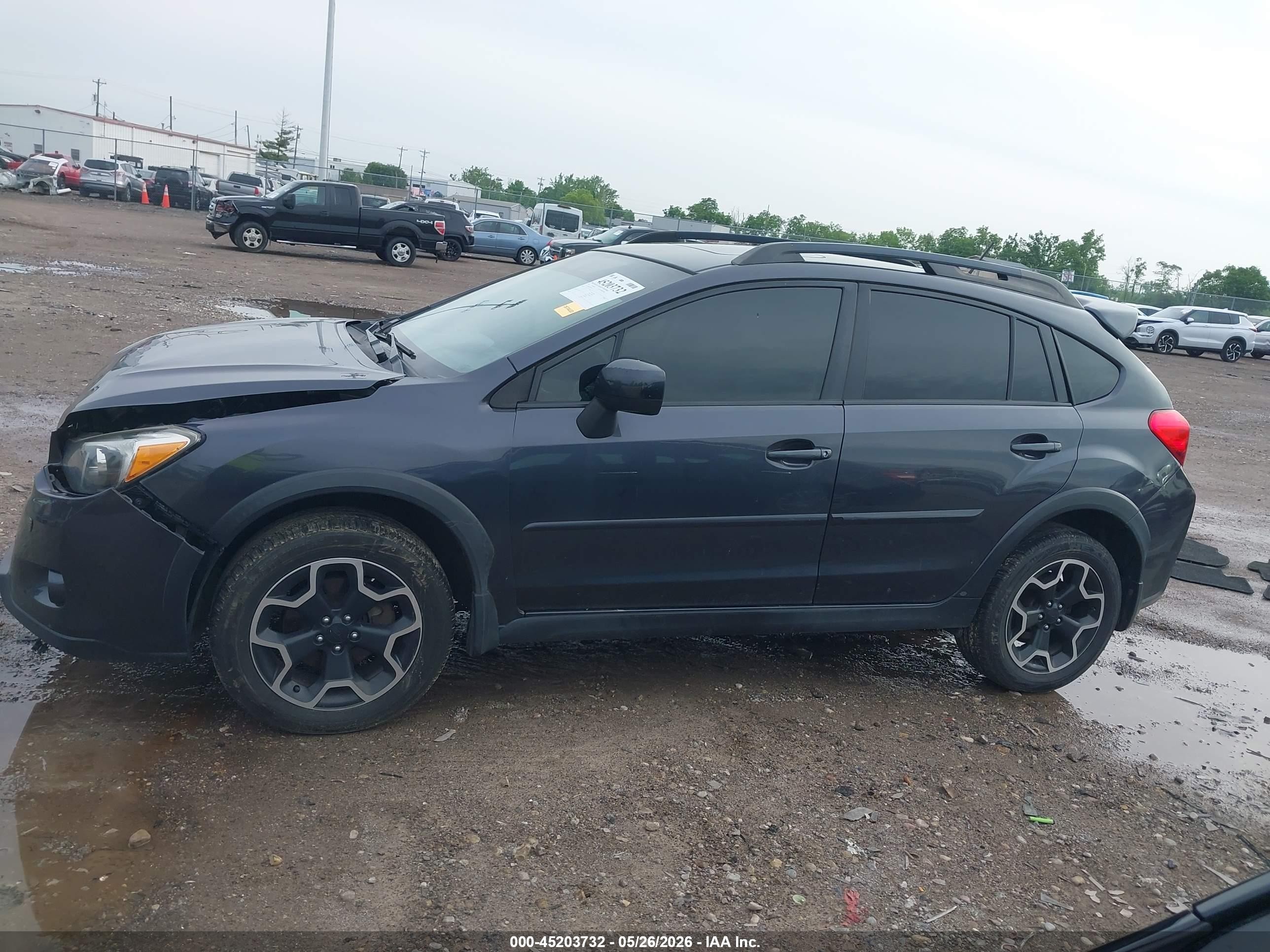 2013 Subaru Xv Crosstrek 2.0i Limited Black vin: JF2GPAKC9D2870395