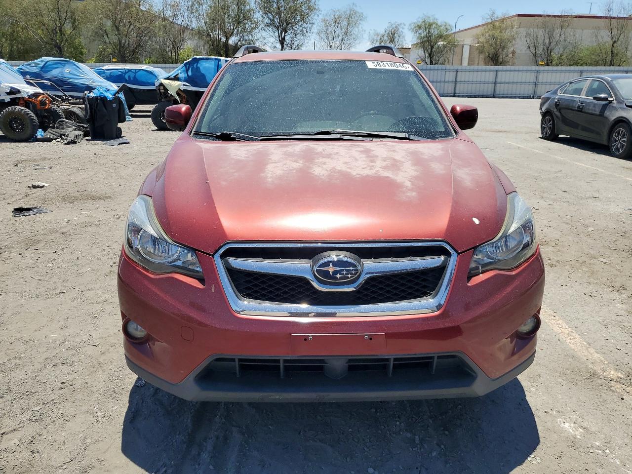 2013 Subaru Xv Crosstrek 2.0 Limited Бордовый vin: JF2GPAKC9D2884880