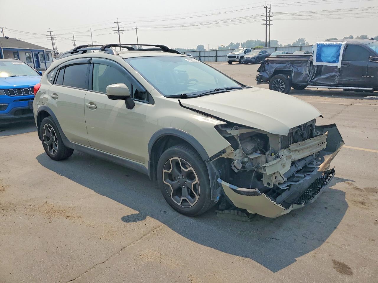 2014 Subaru Xv Crosstrek 2.0 Limited Желто-коричневый vin: JF2GPAKC9E8202479