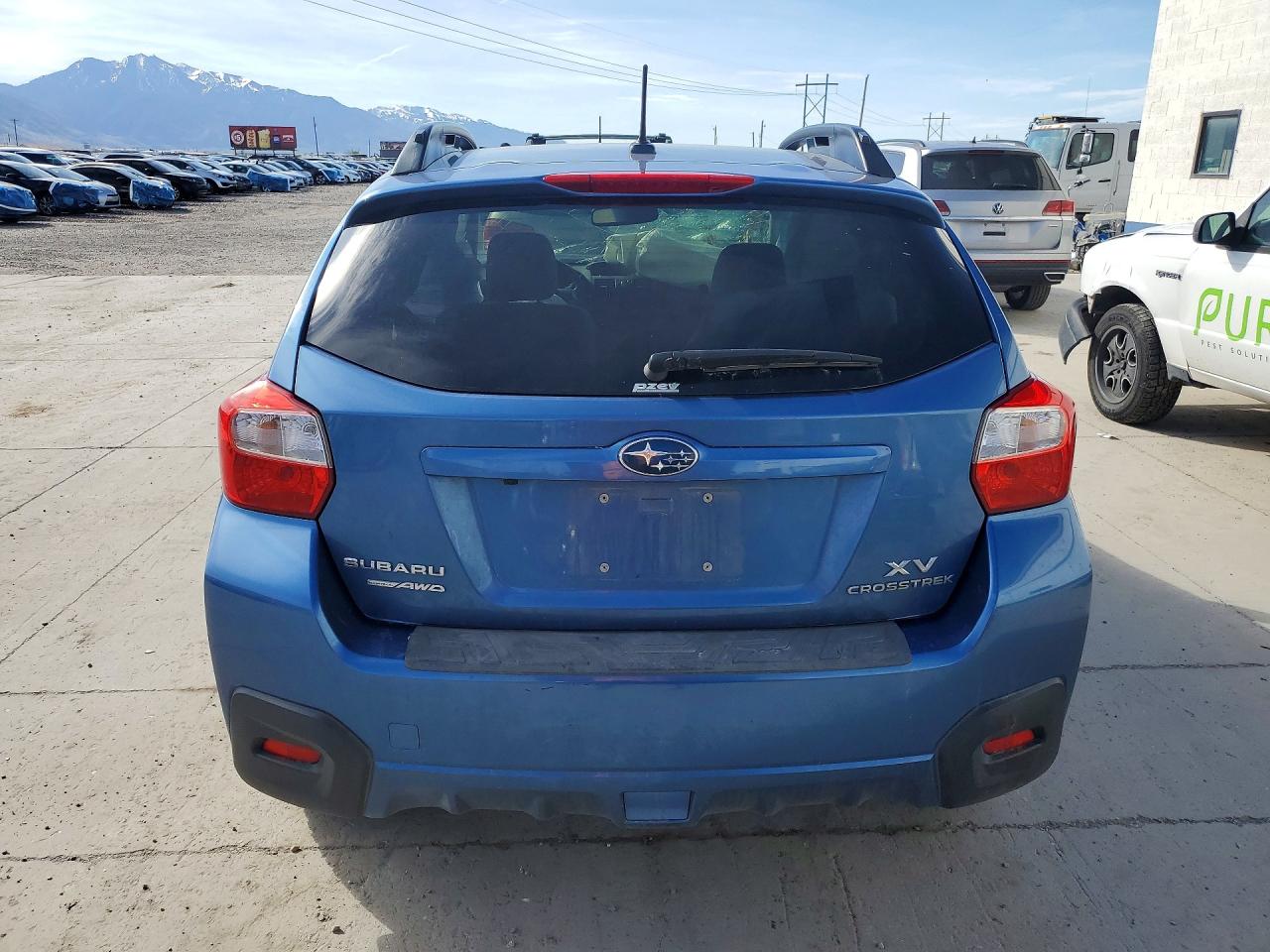 2014 Subaru Xv Crosstrek 2.0 Limited Blue vin: JF2GPAKC9E8270622