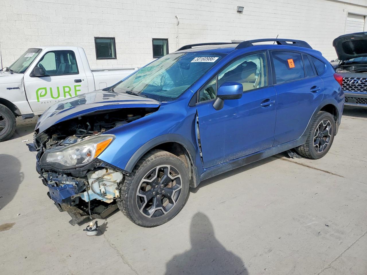 2014 Subaru Xv Crosstrek 2.0 Limited Blue vin: JF2GPAKC9E8270622