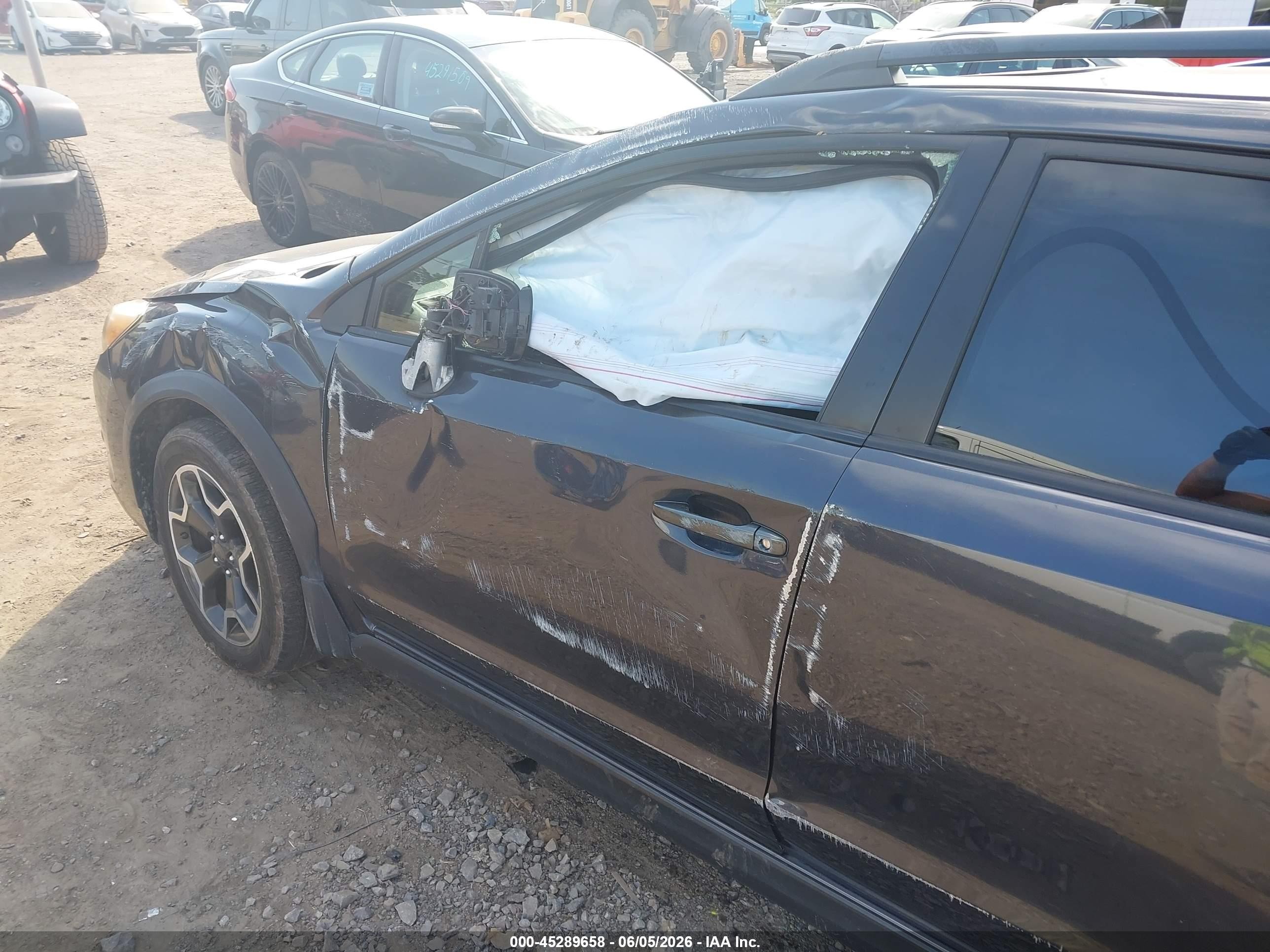 2014 Subaru Xv Crosstrek 2.0i Limited Gray vin: JF2GPAKC9E8290580