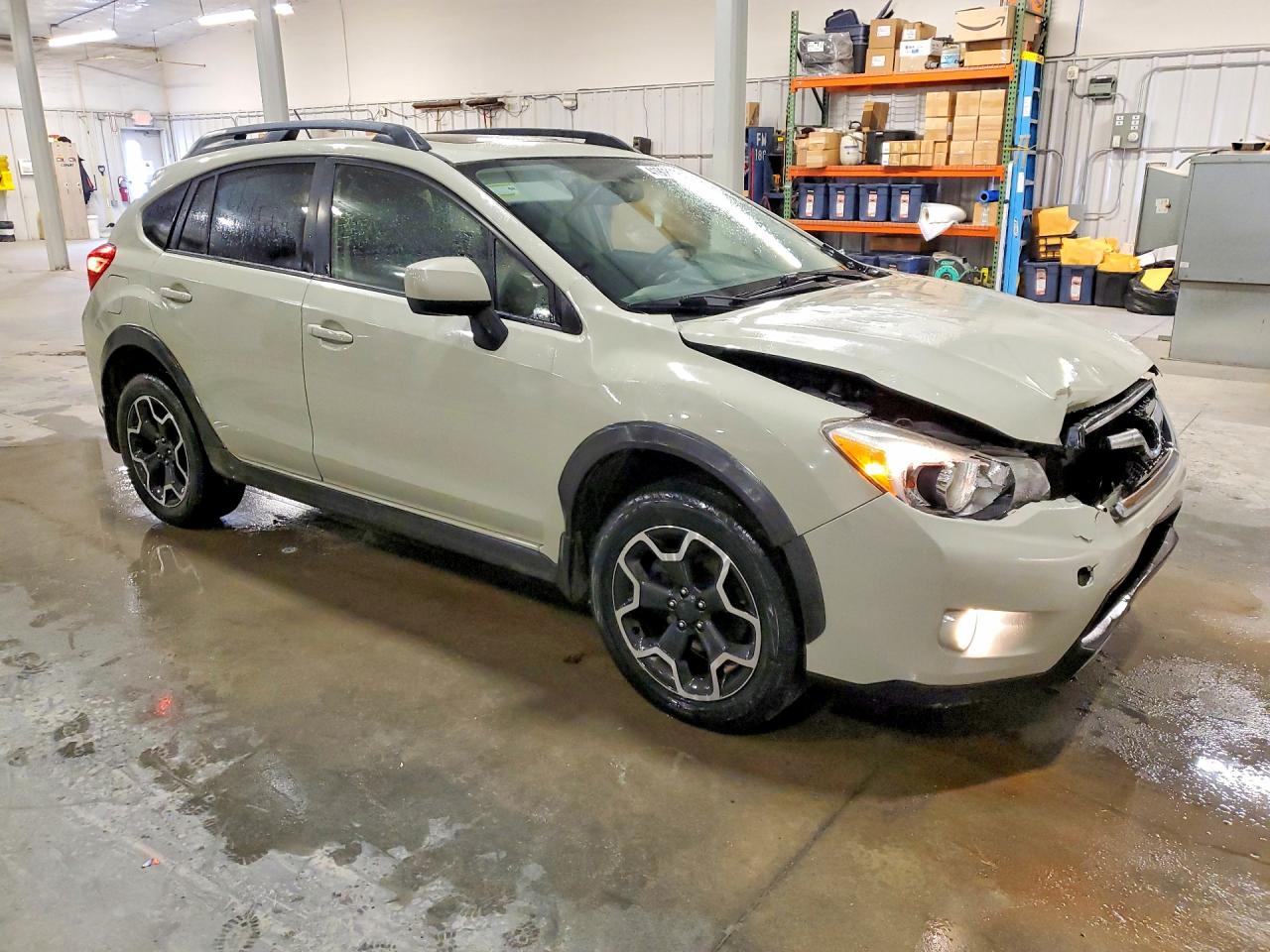 2014 Subaru Crosstrek Tan vin: JF2GPAKC9E8312920
