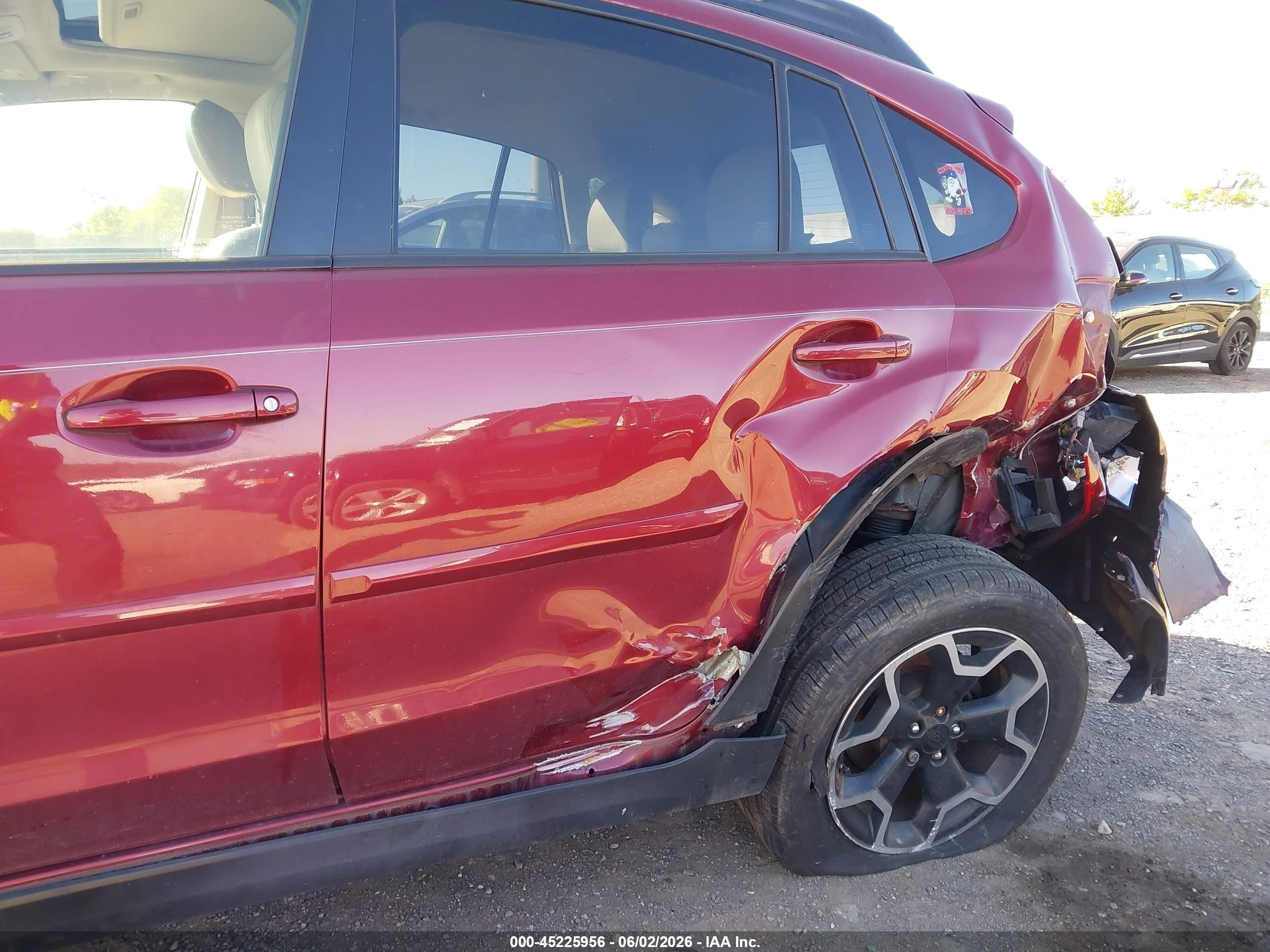 2013 Subaru Xv Crosstrek 2.0i Limited Red vin: JF2GPAKCXD2845005
