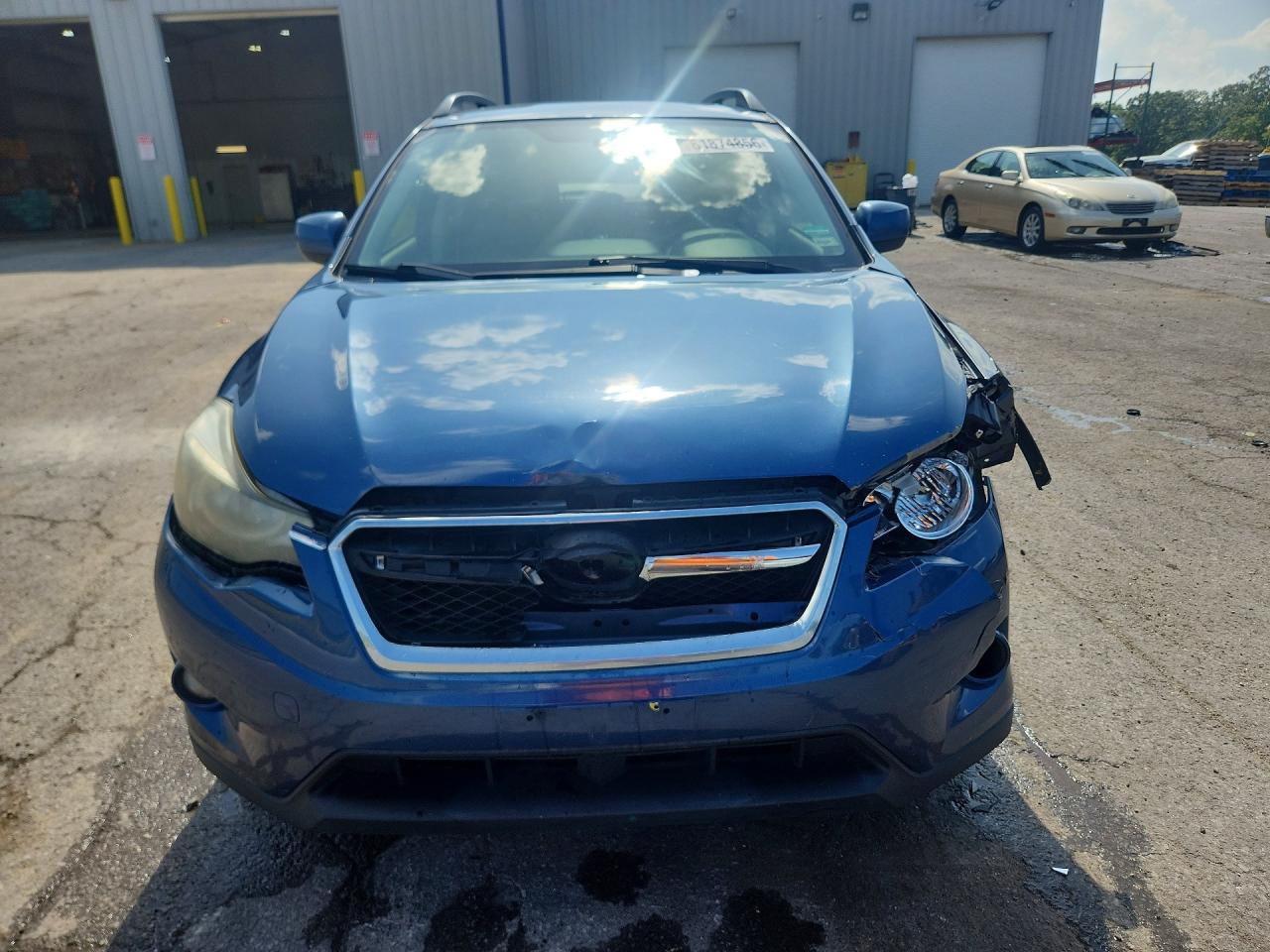 2013 Subaru Xv Crosstrek 2.0 Limited Blue vin: JF2GPAKCXD2868817