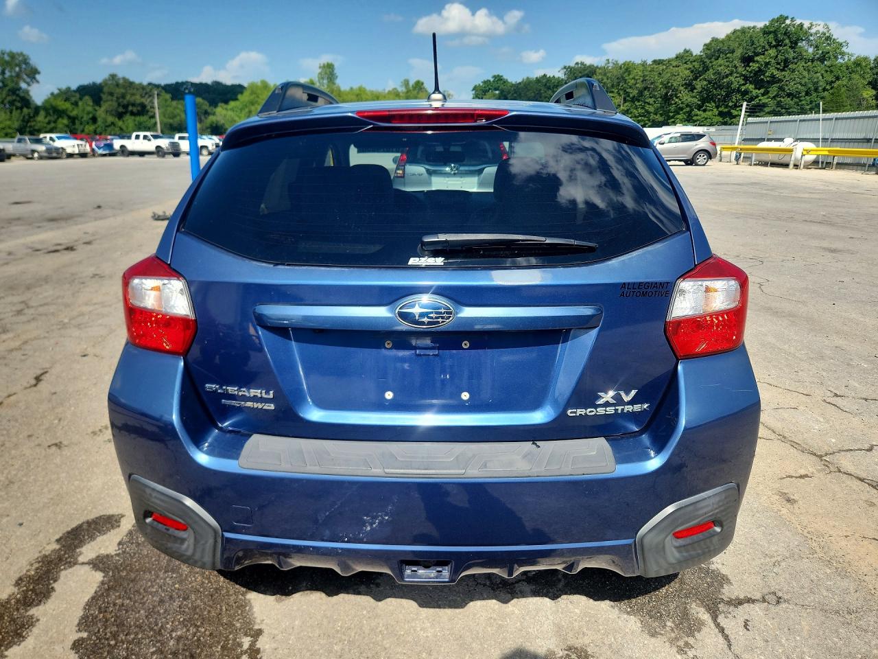 2013 Subaru Xv Crosstrek 2.0 Limited Blue vin: JF2GPAKCXD2868817