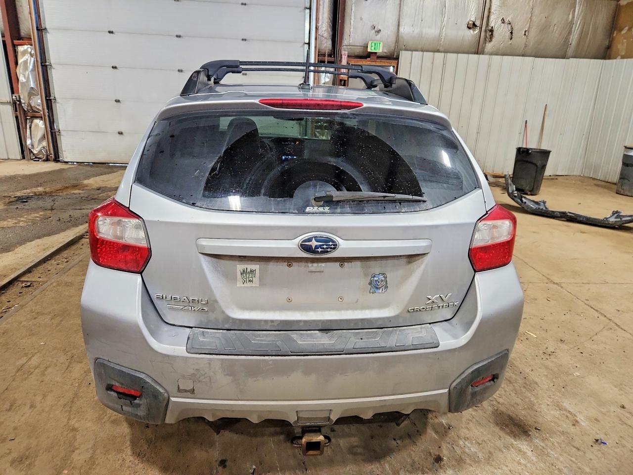 2013 Subaru Xv Crosstrek 2.0 Limited Серебряный vin: JF2GPAKCXD2886203