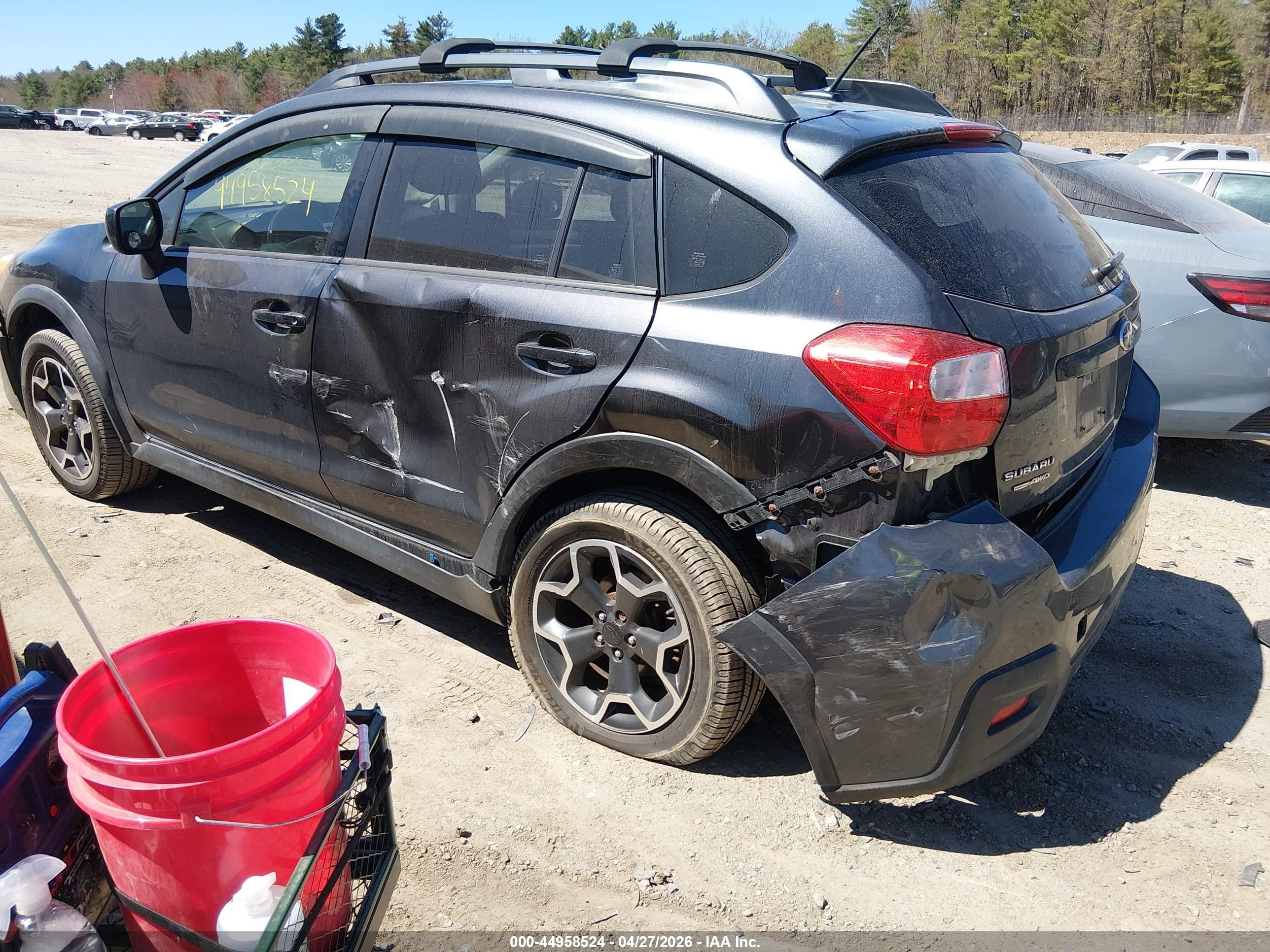 2013 Subaru Xv Crosstrek 2.0i Limited Gray vin: JF2GPAKCXDH857765
